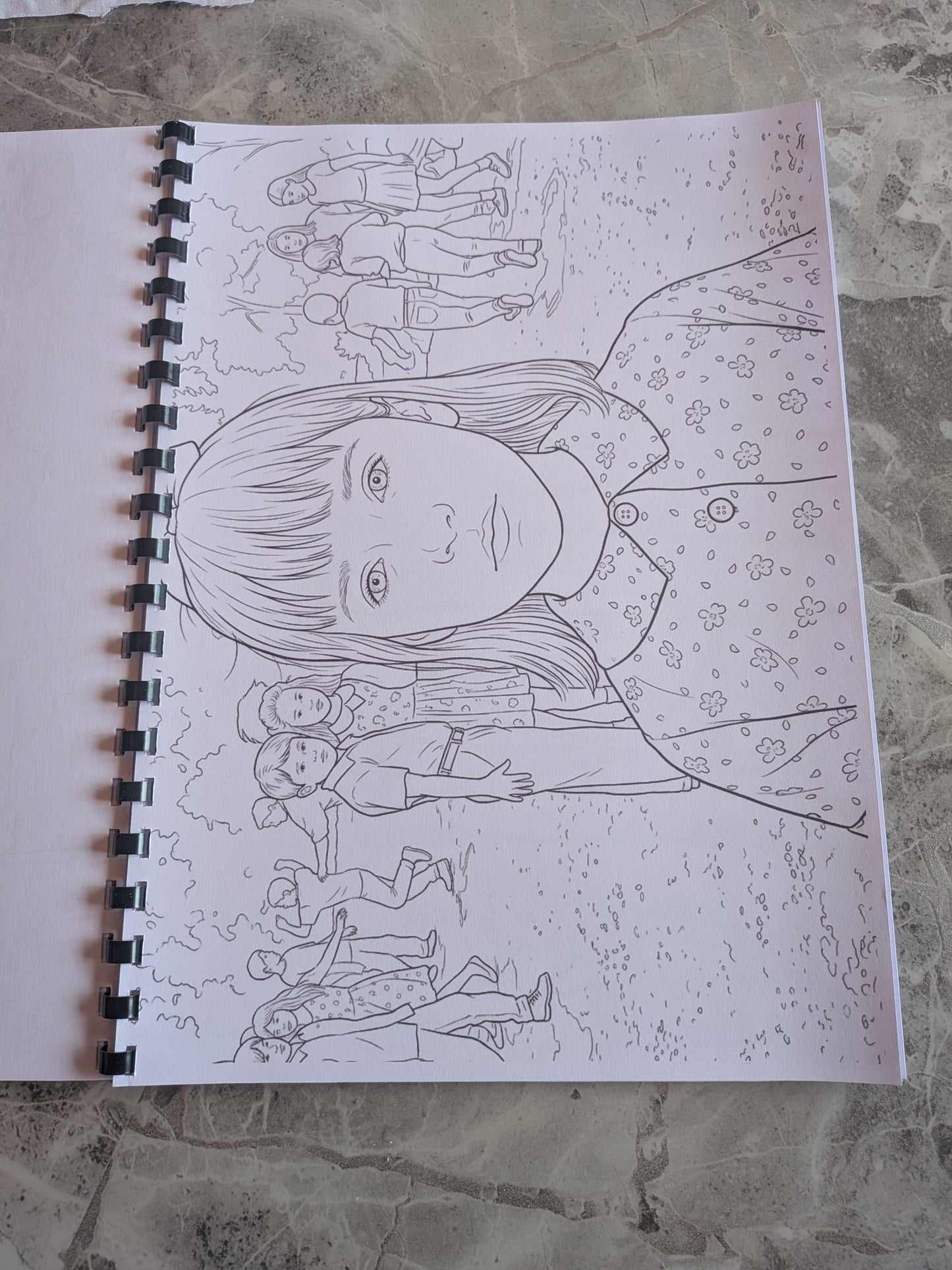 Matilda Magic School Girl Inspired Colouring Book | A4 Movie Activity Book