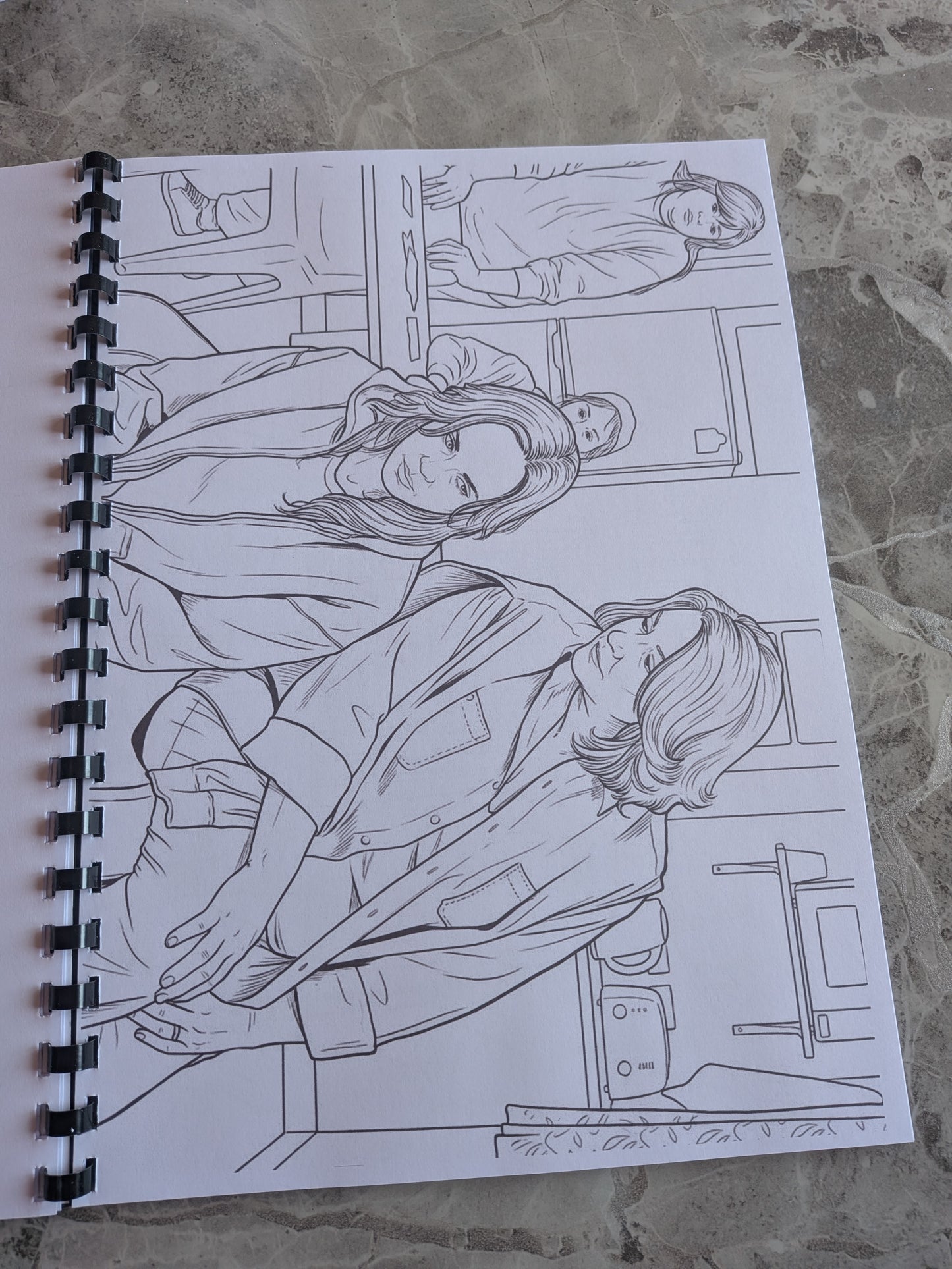 Wentworth Women’s Prison Drama Inspired Colouring Book | TV Series Activity Book