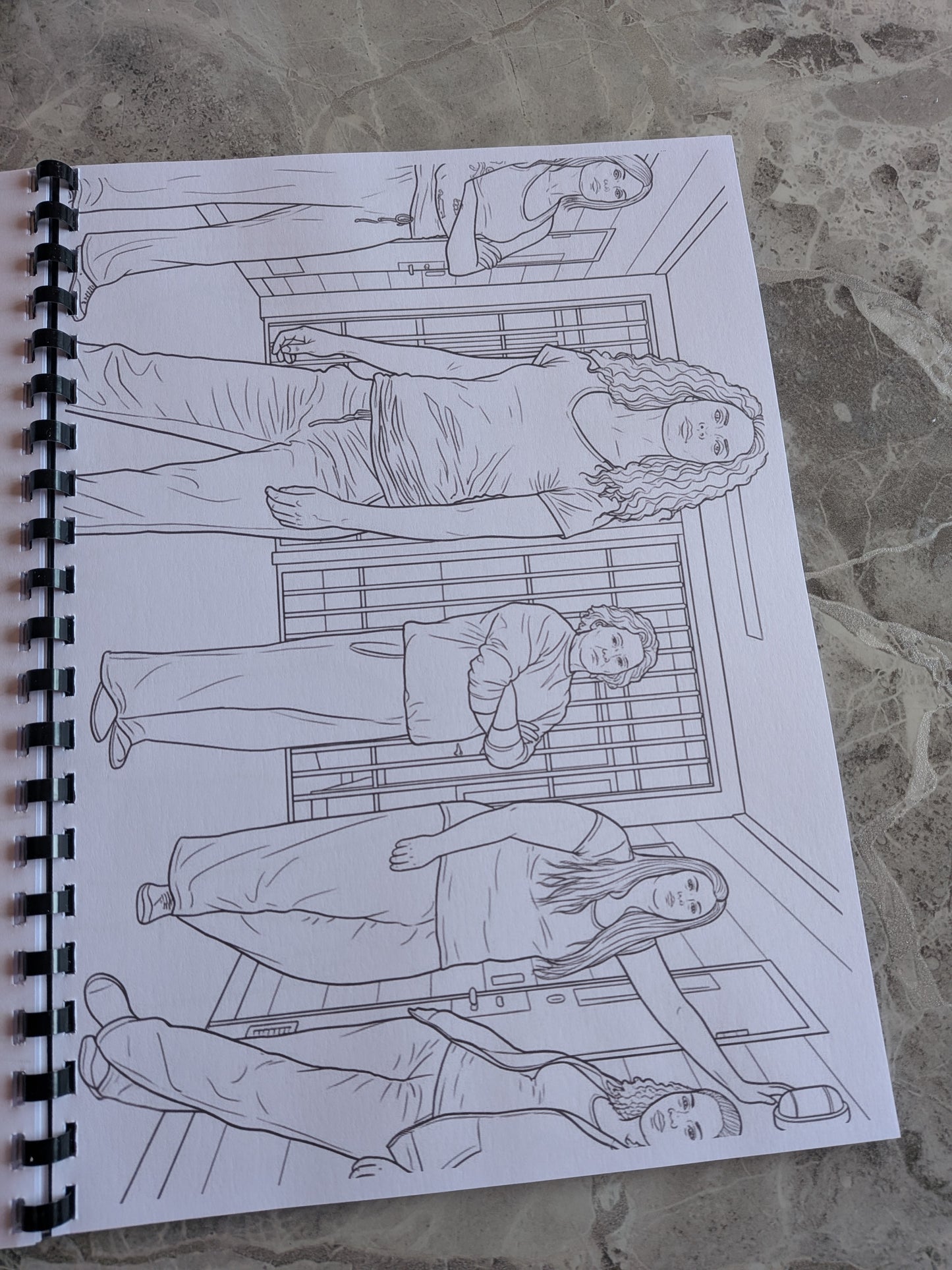 Wentworth Women’s Prison Drama Inspired Colouring Book | TV Series Activity Book