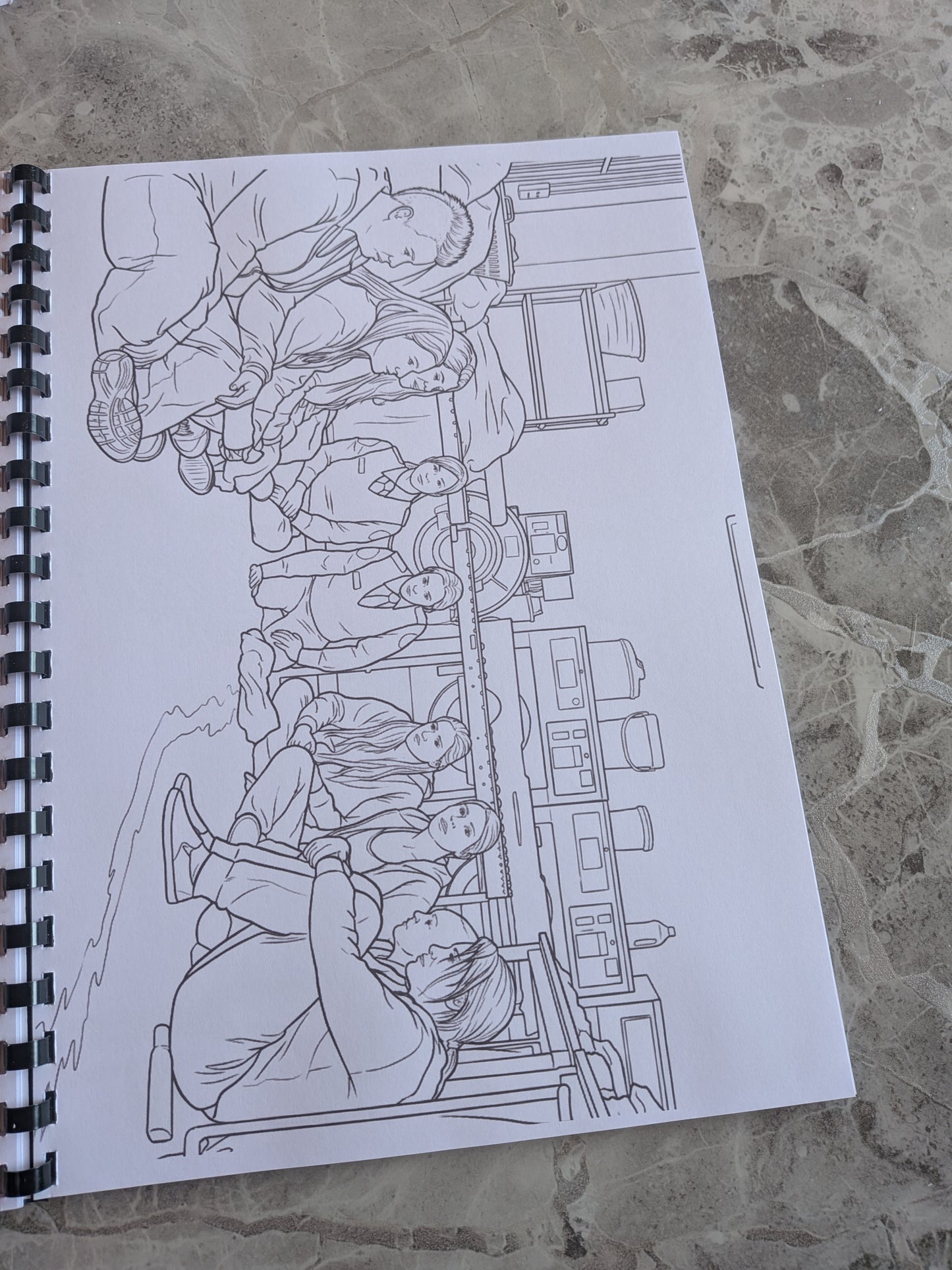 Wentworth Women’s Prison Drama Inspired Colouring Book | TV Series Activity Book