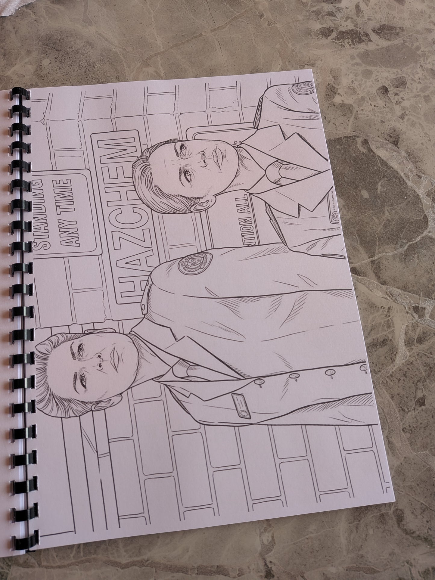 Wentworth Women’s Prison Drama Inspired Colouring Book | TV Series Activity Book