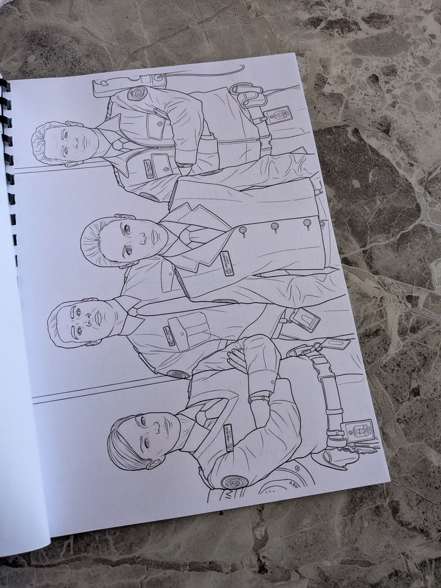 Wentworth Women’s Prison Drama Inspired Colouring Book | TV Series Activity Book