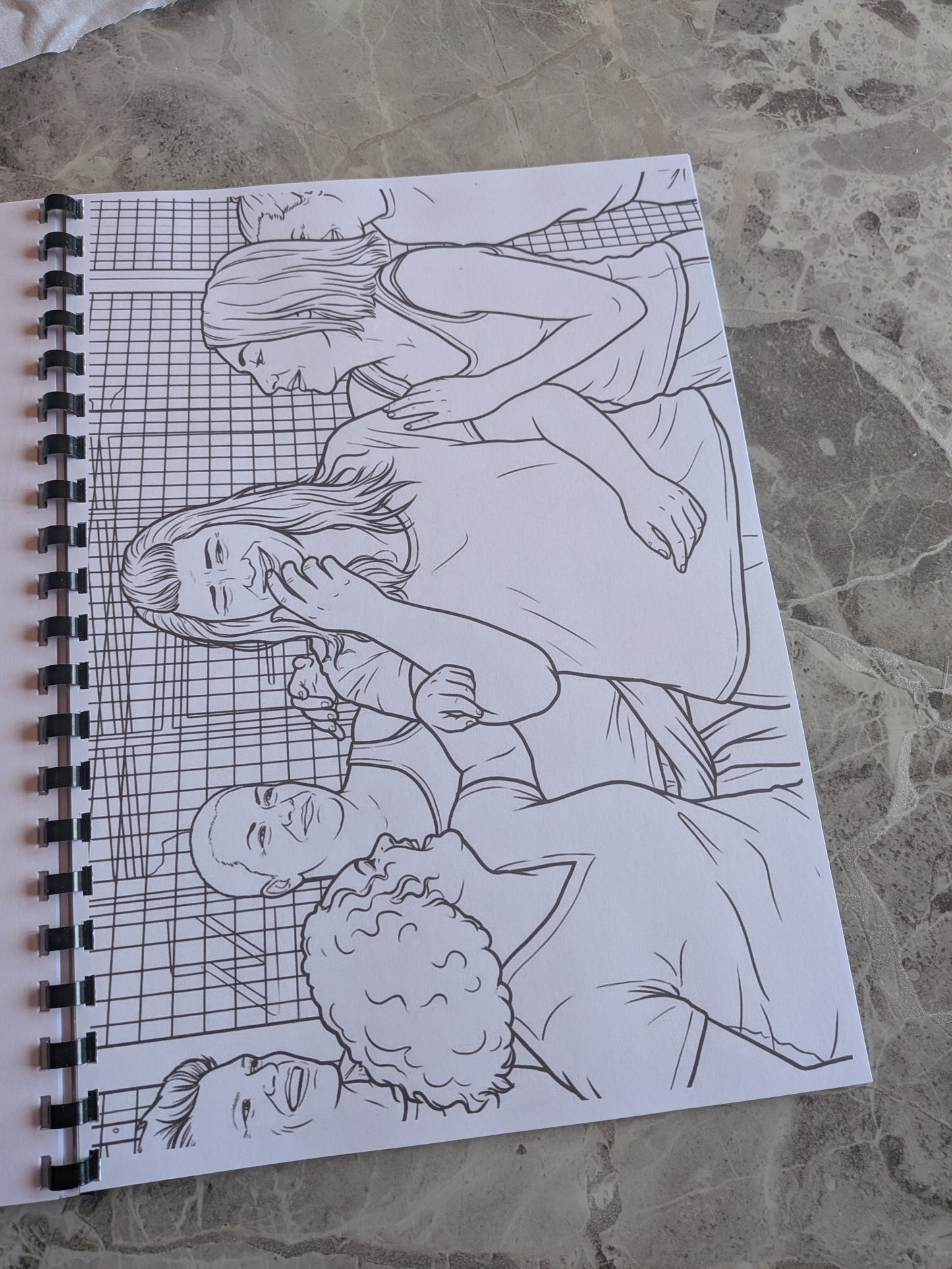 Wentworth Women’s Prison Drama Inspired Colouring Book | TV Series Activity Book