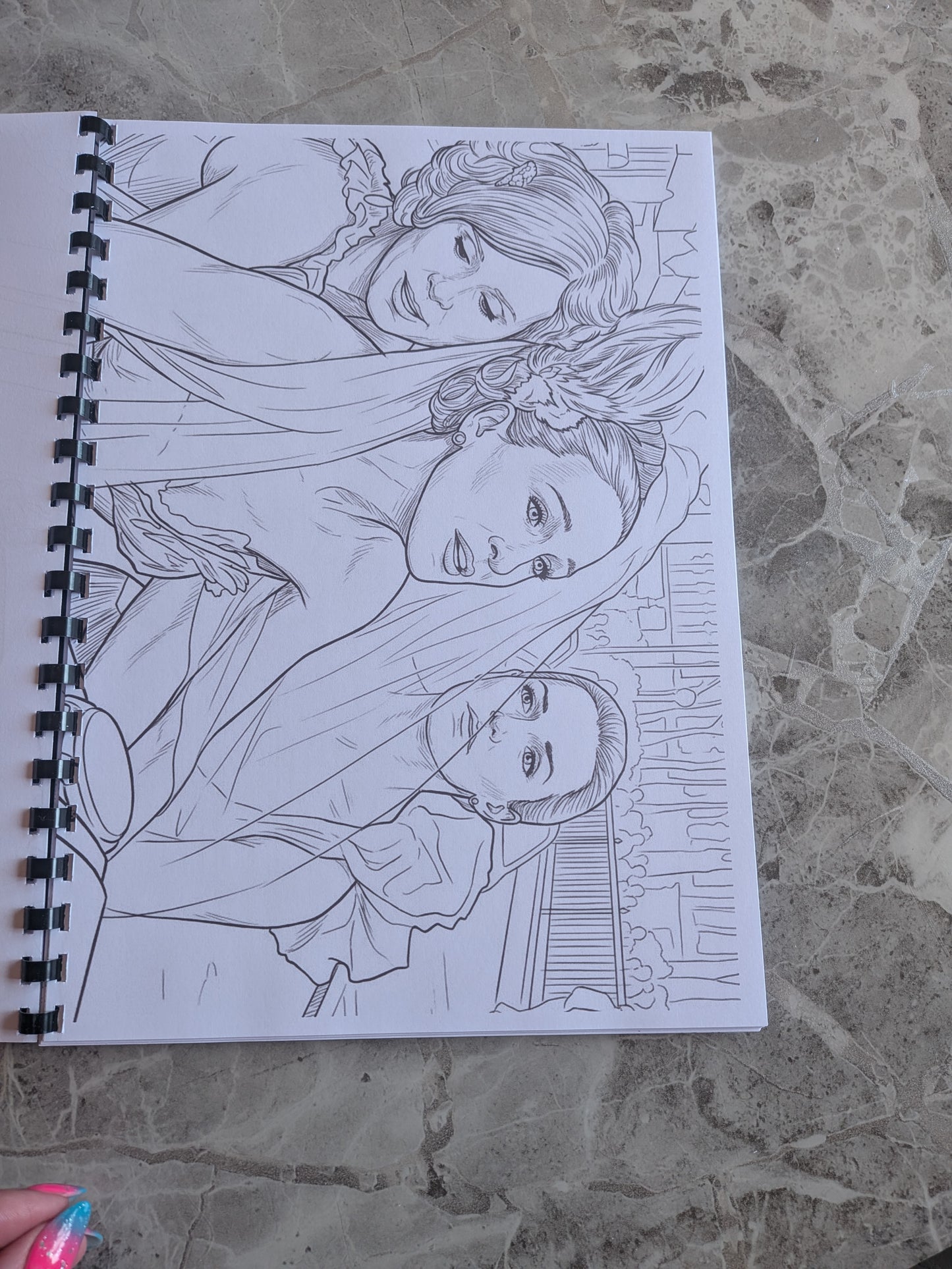 Sex in the City Girls Inspired Colouring Book | Fashion & Friendship Activity Book
