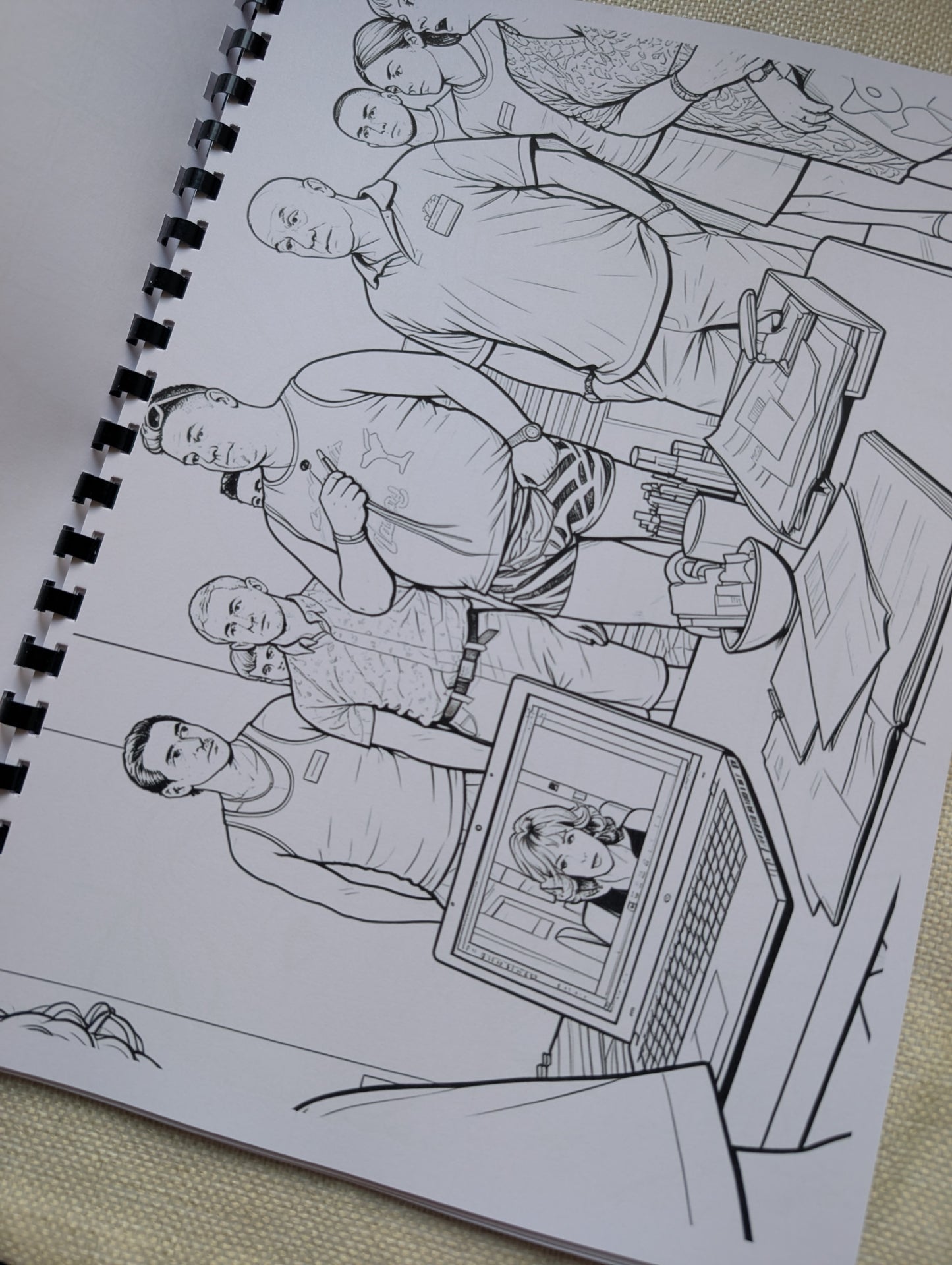Benidorm Colouring Book Part 2