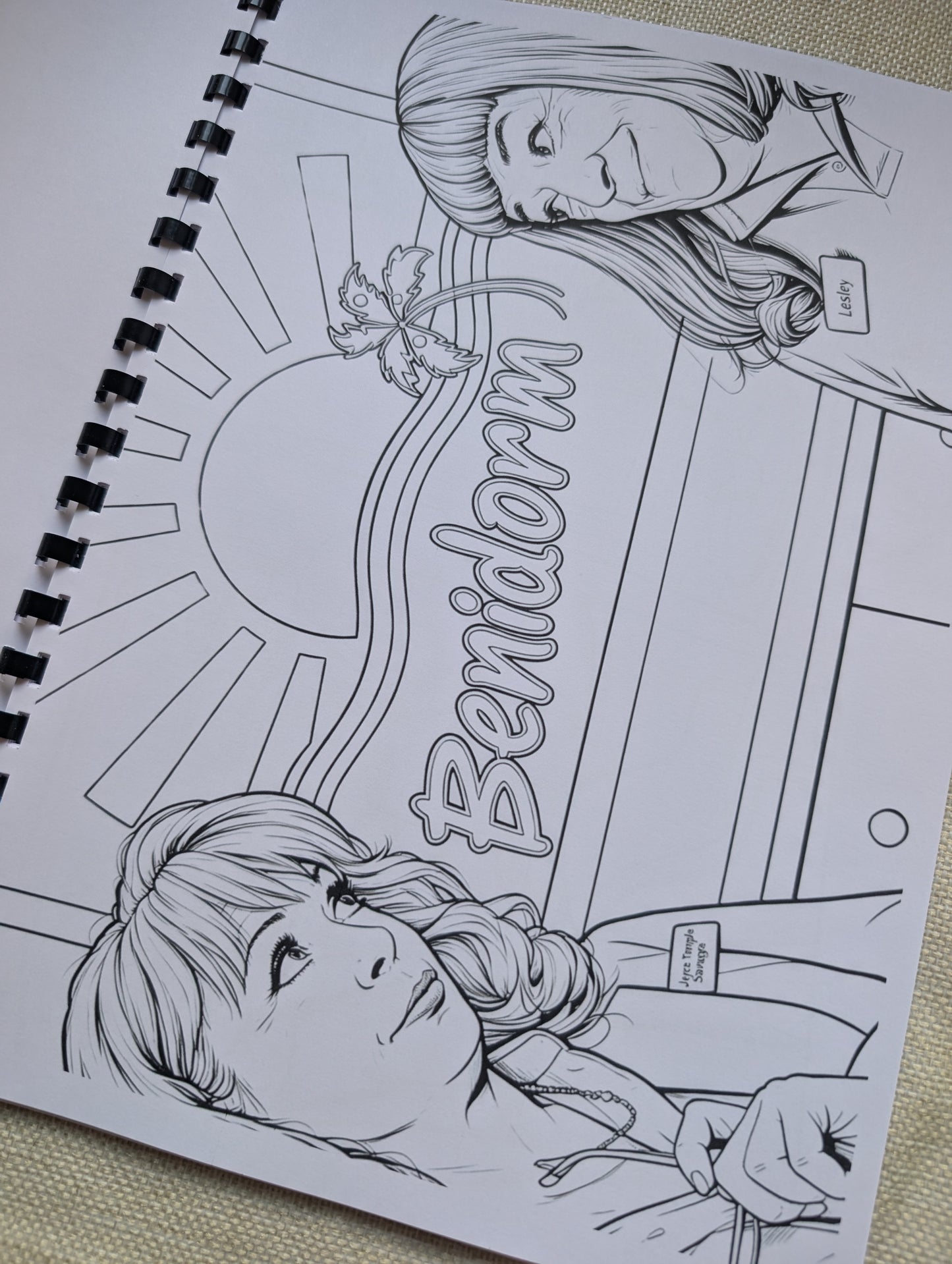 Benidorm Colouring Book Part 2