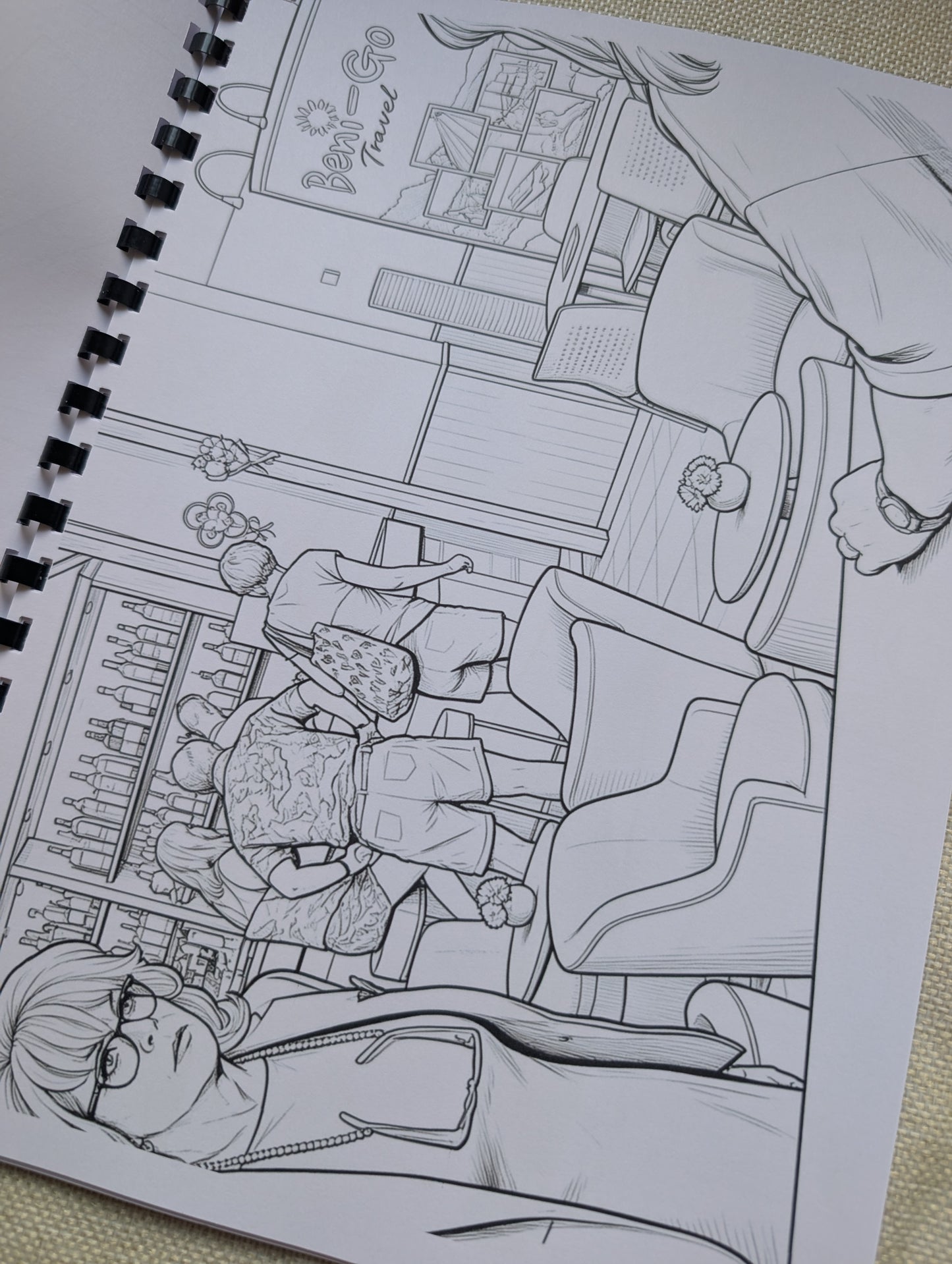 Benidorm Colouring Book Part 2