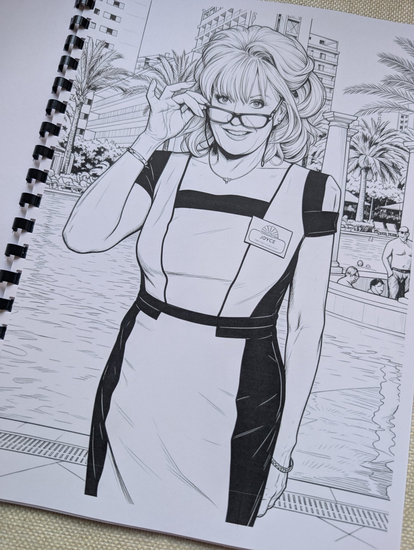 Benidorm Colouring Book Part 2