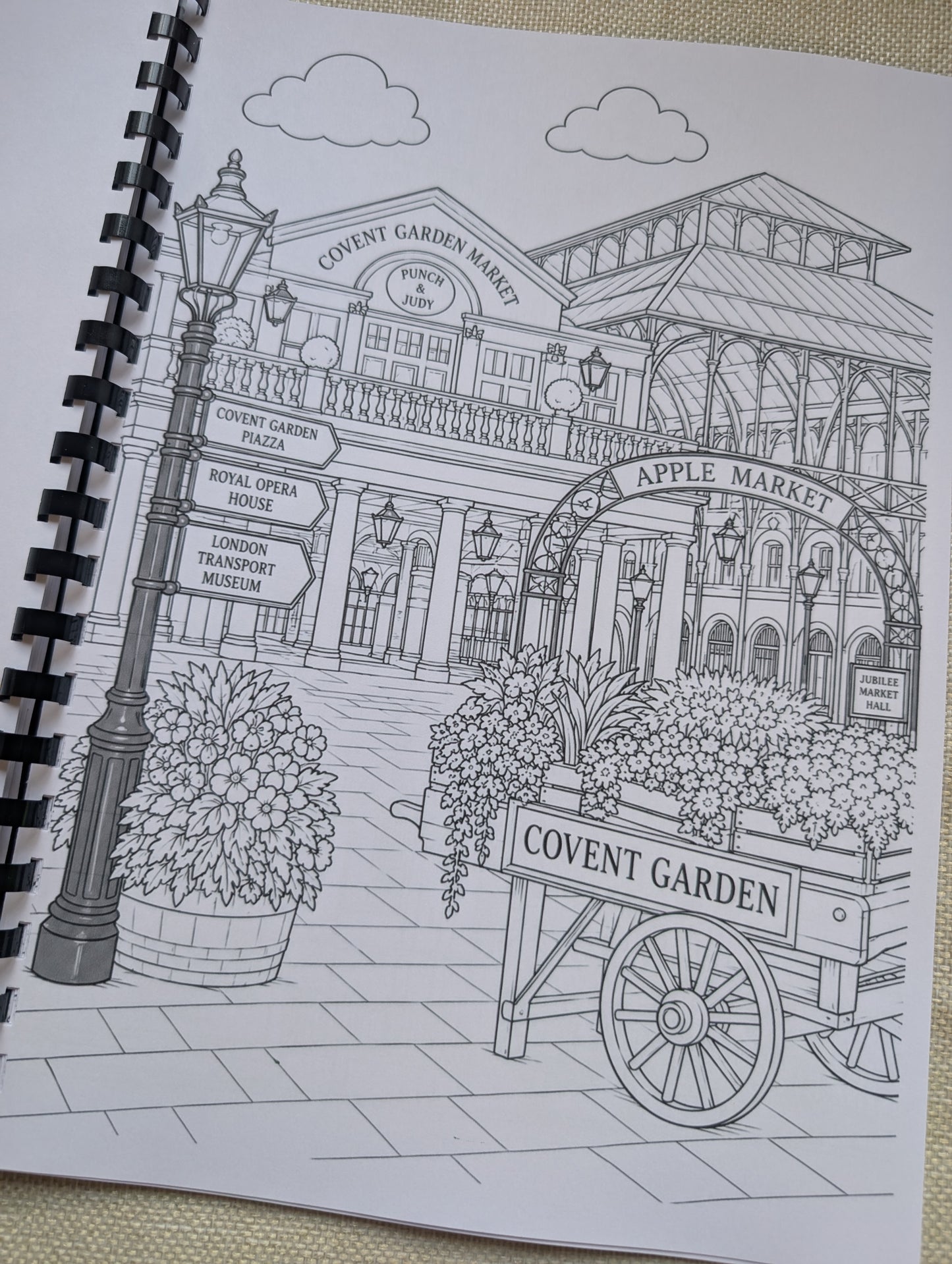 London Landmarks Colouring Book – Famous London Sights & Attractions | 20+ Iconic UK Colouring Pages