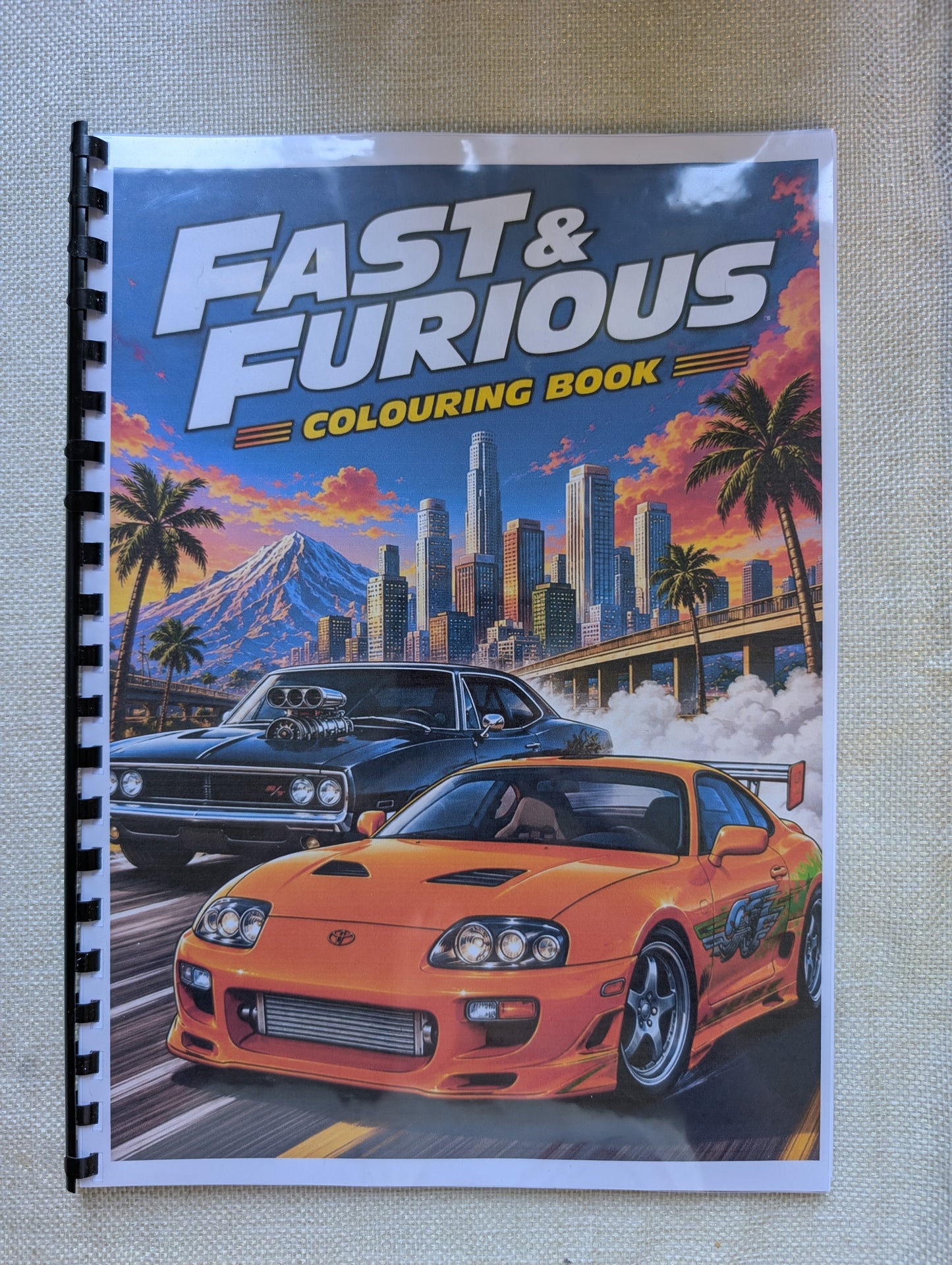 Fast & Furious Colouring Book – Inspired Street Racing & Car Culture Colouring Book | 20+ High-Octane Colouring Pages