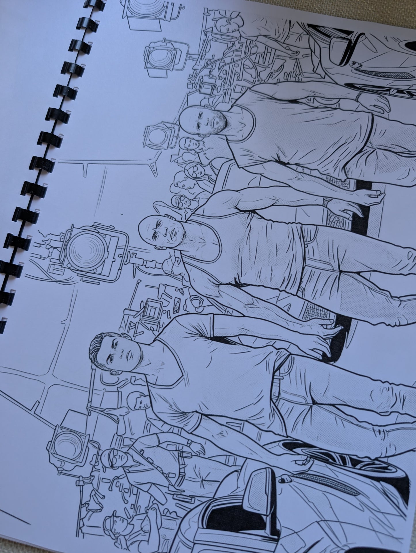 Fast & Furious Colouring Book – Inspired Street Racing & Car Culture Colouring Book | 20+ High-Octane Colouring Pages