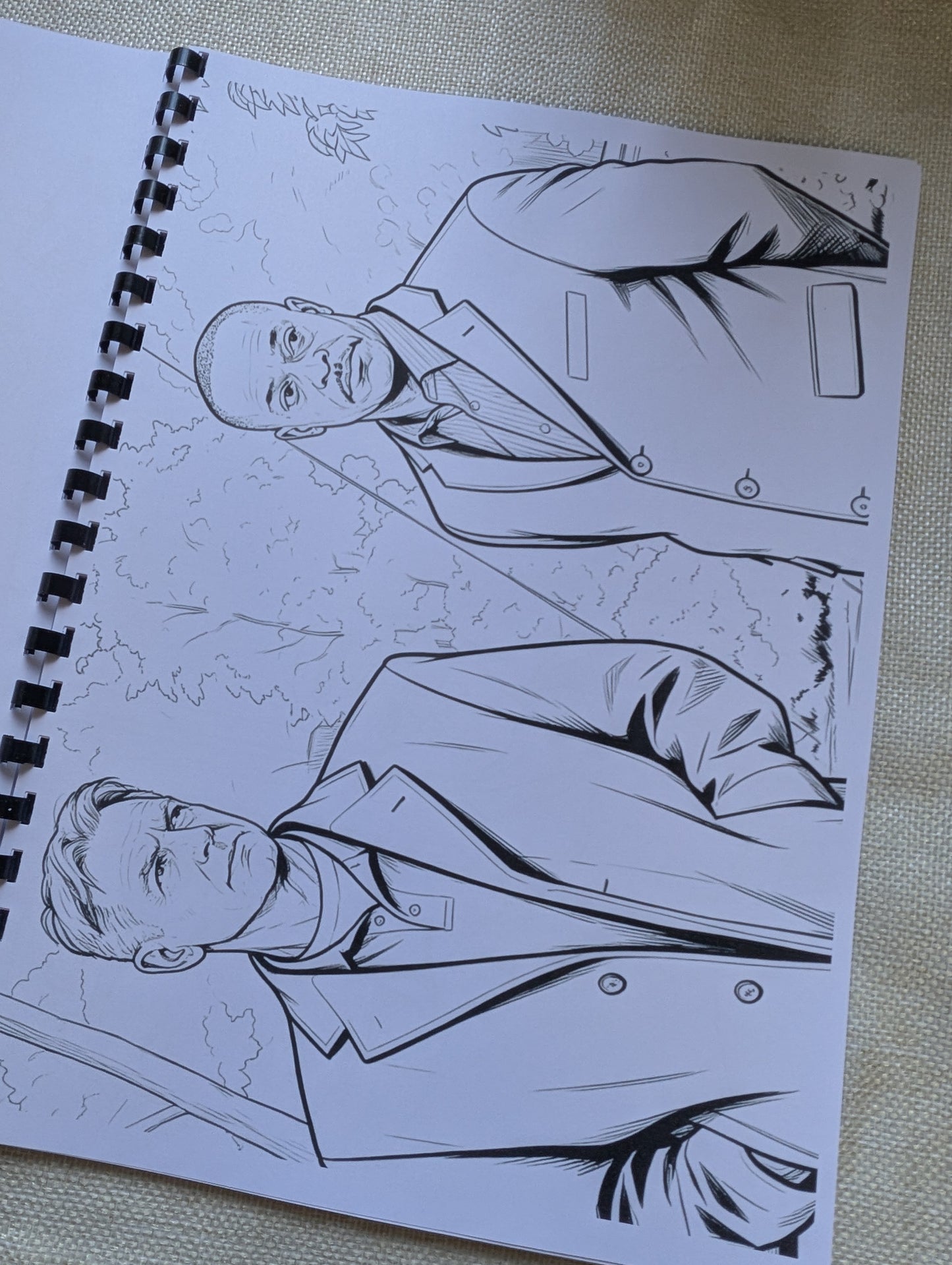 NCIS Gibbs Team Colouring Book | Crime Drama TV Series Inspired A4 Colouring Book