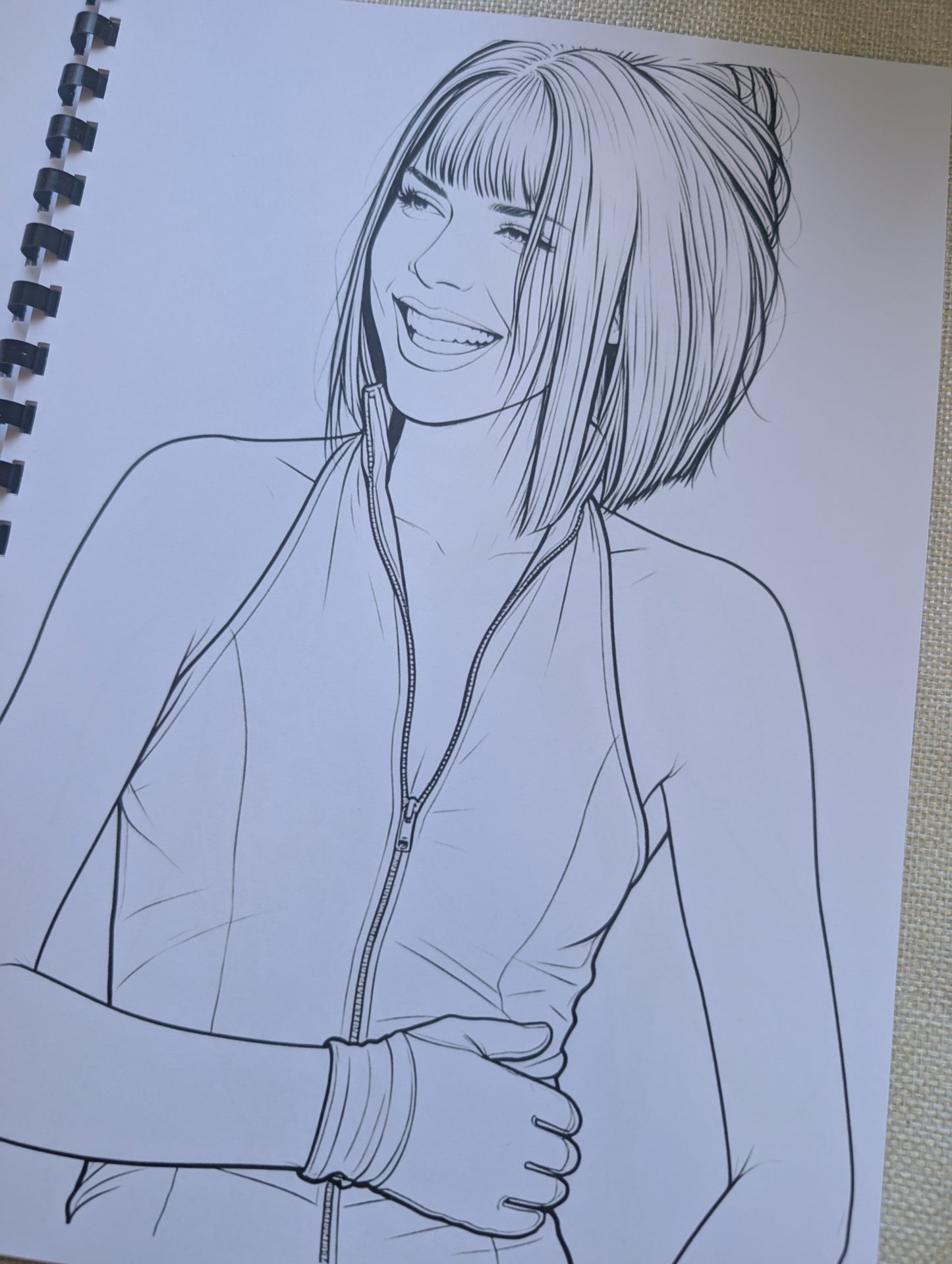 Spice Girls Colouring Book | 90s Pop Music A4 Colouring Book | Girl Power Fan Gift
