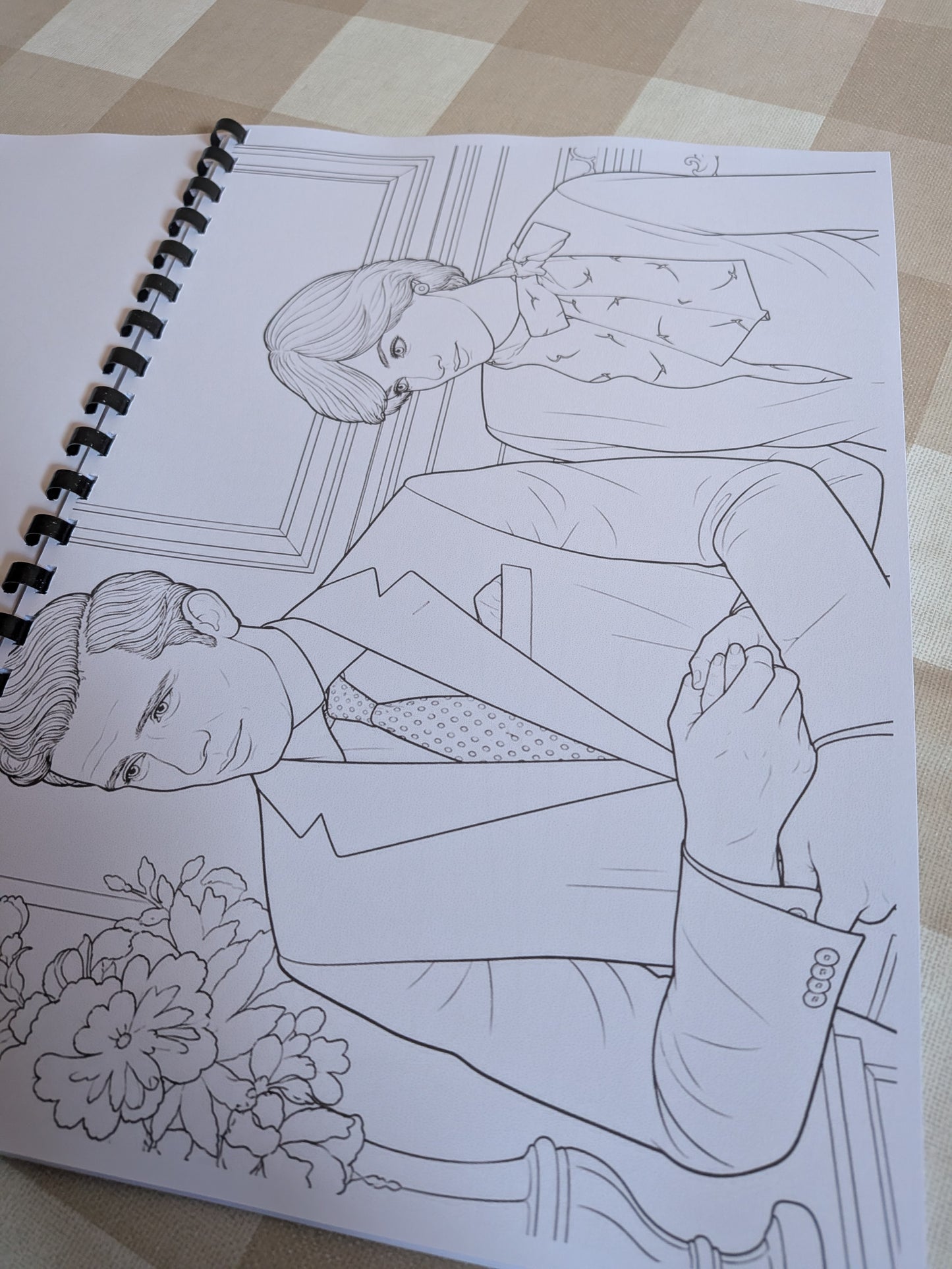 The Crown TV Series Colouring Book | Royal Family Inspired Colouring Book | A4 Fan Art Colouring Book