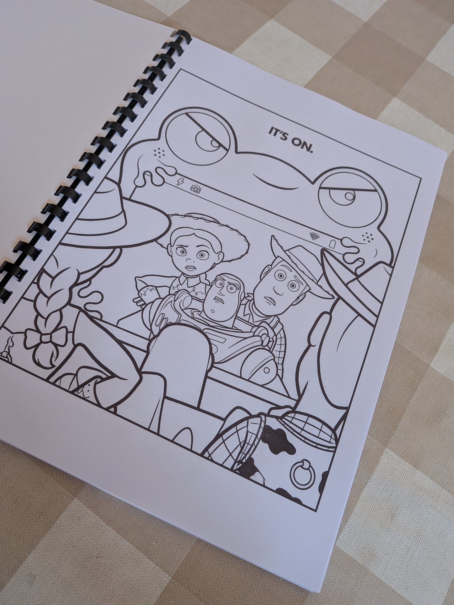 Toy Story 5 Colouring Book | Inspired Character Colouring Book | A4 Activity Book | Fun Colouring Gift for Kids & Fans