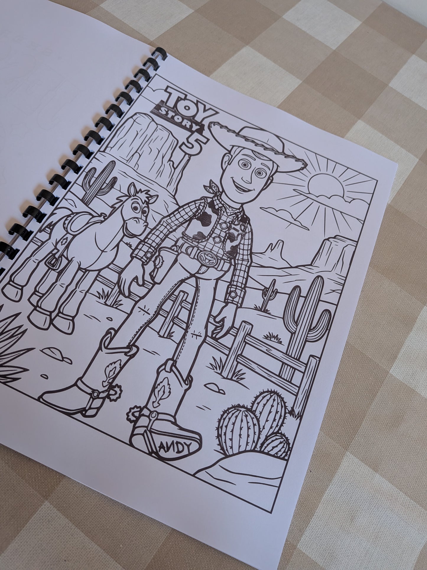 Toy Story 5 Colouring Book | Inspired Character Colouring Book | A4 Activity Book | Fun Colouring Gift for Kids & Fans