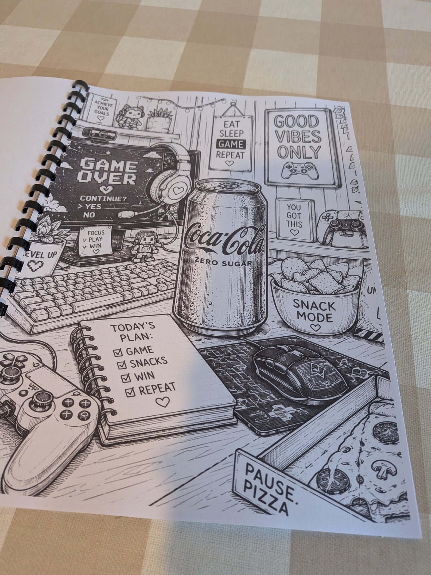 Coke Inspired Colouring Book