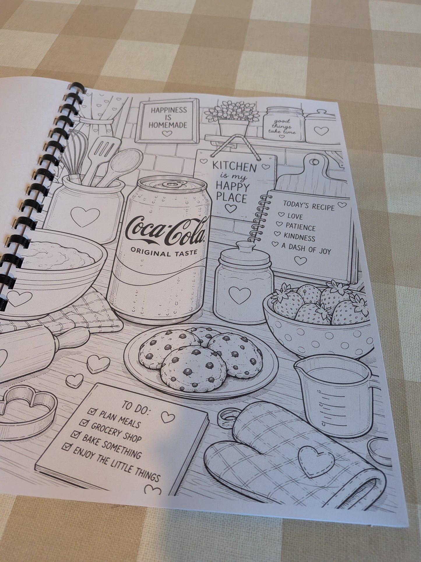 Coke Inspired Colouring Book