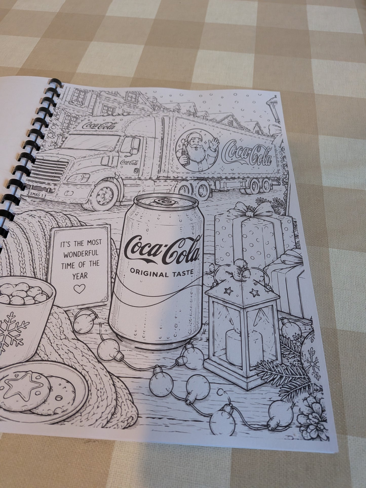Coke Inspired Colouring Book