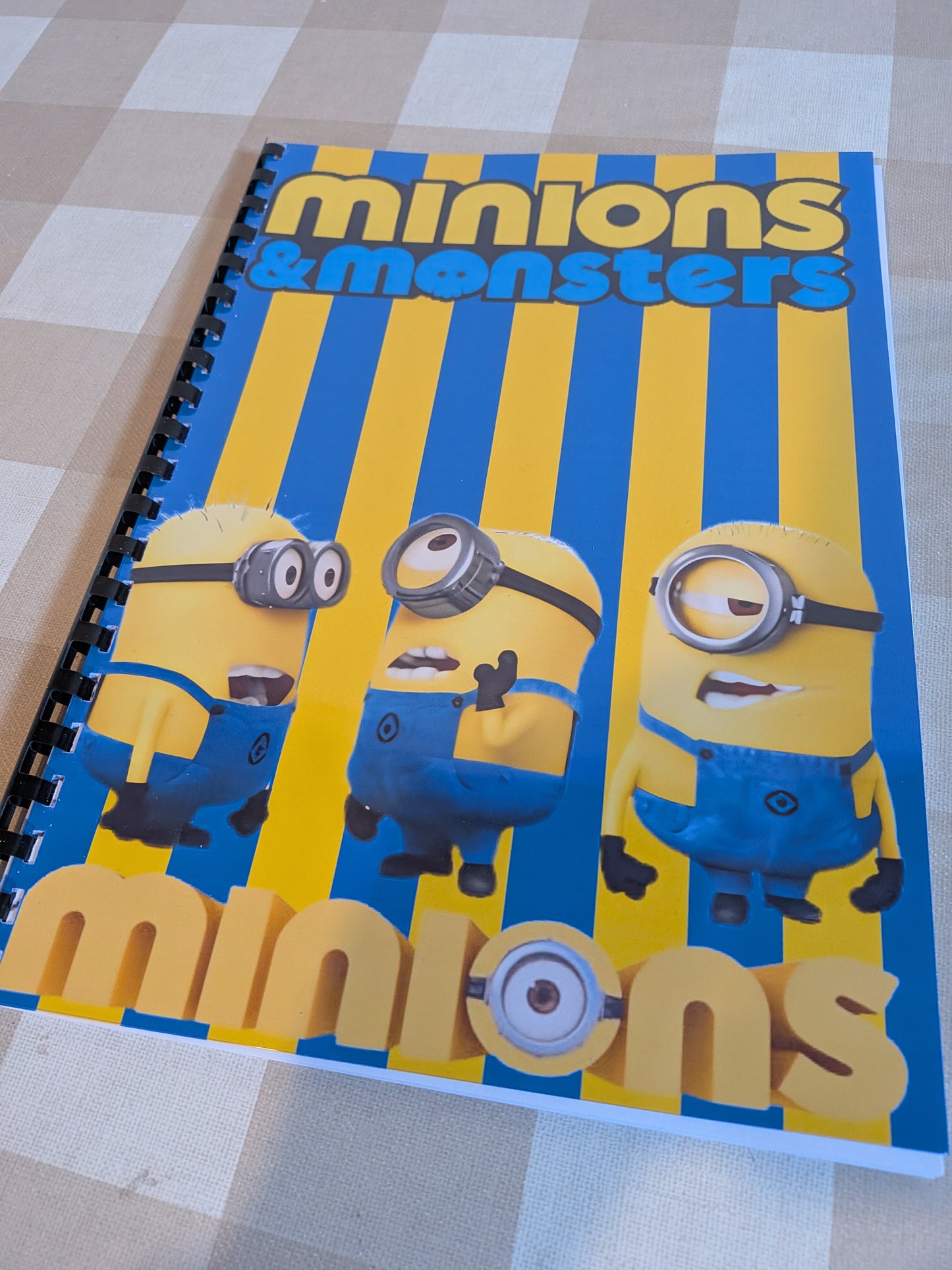 Minions & Monsters Colouring Book | A4 Colouring Book