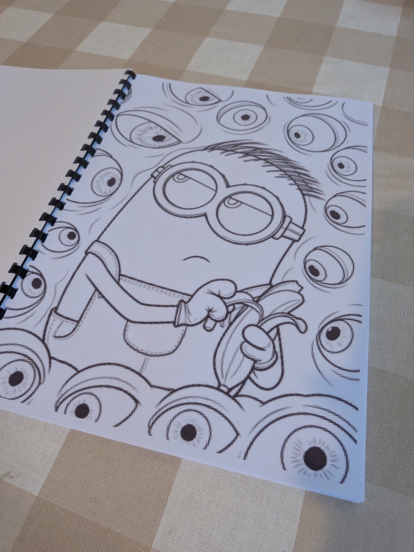 Minions & Monsters Colouring Book | A4 Colouring Book