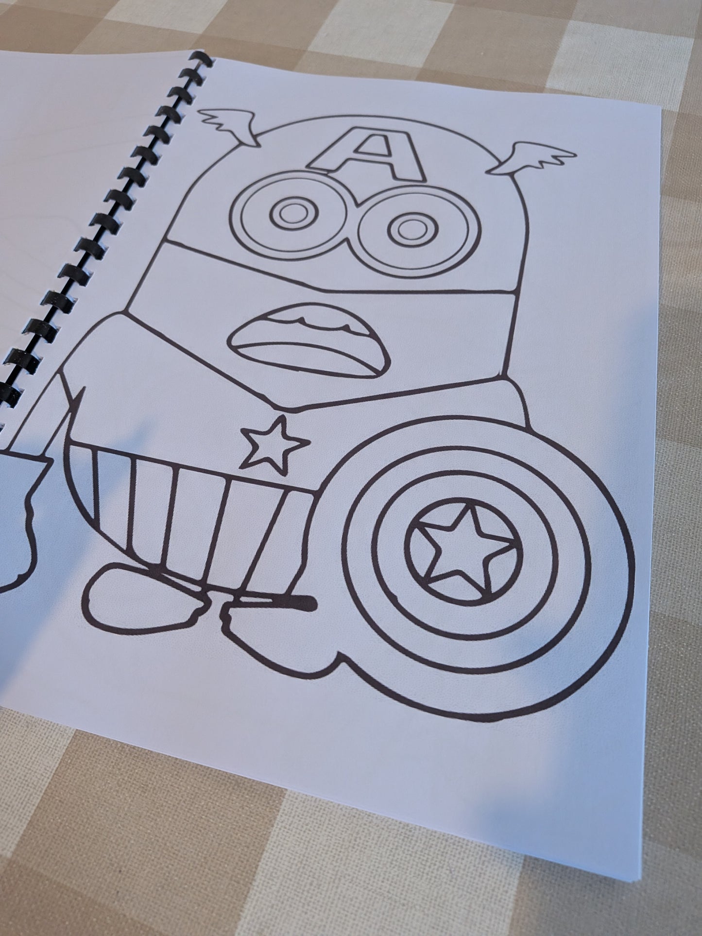 Minions & Monsters Colouring Book | A4 Colouring Book
