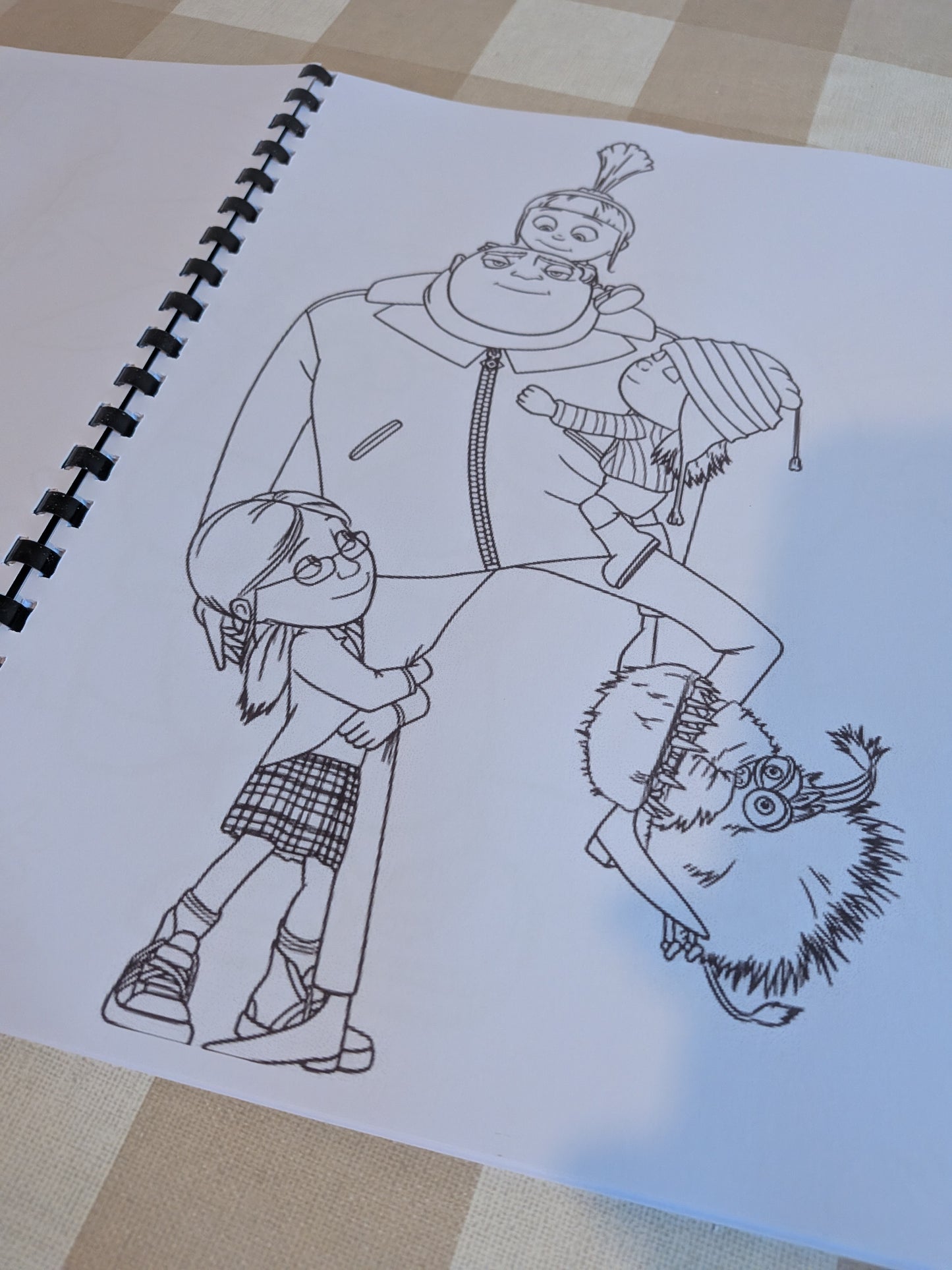 Minions & Monsters Colouring Book | A4 Colouring Book