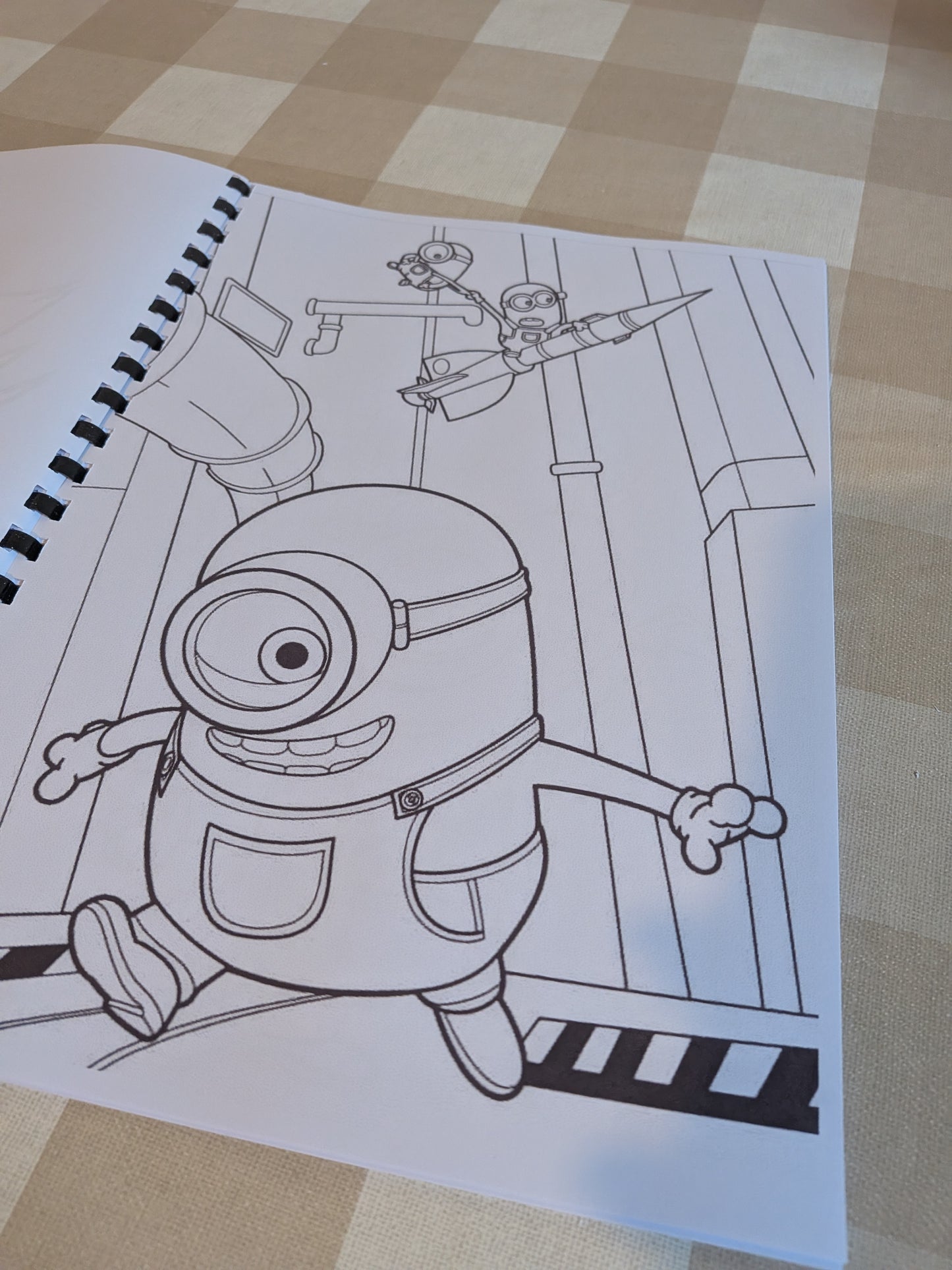 Minions & Monsters Colouring Book | A4 Colouring Book