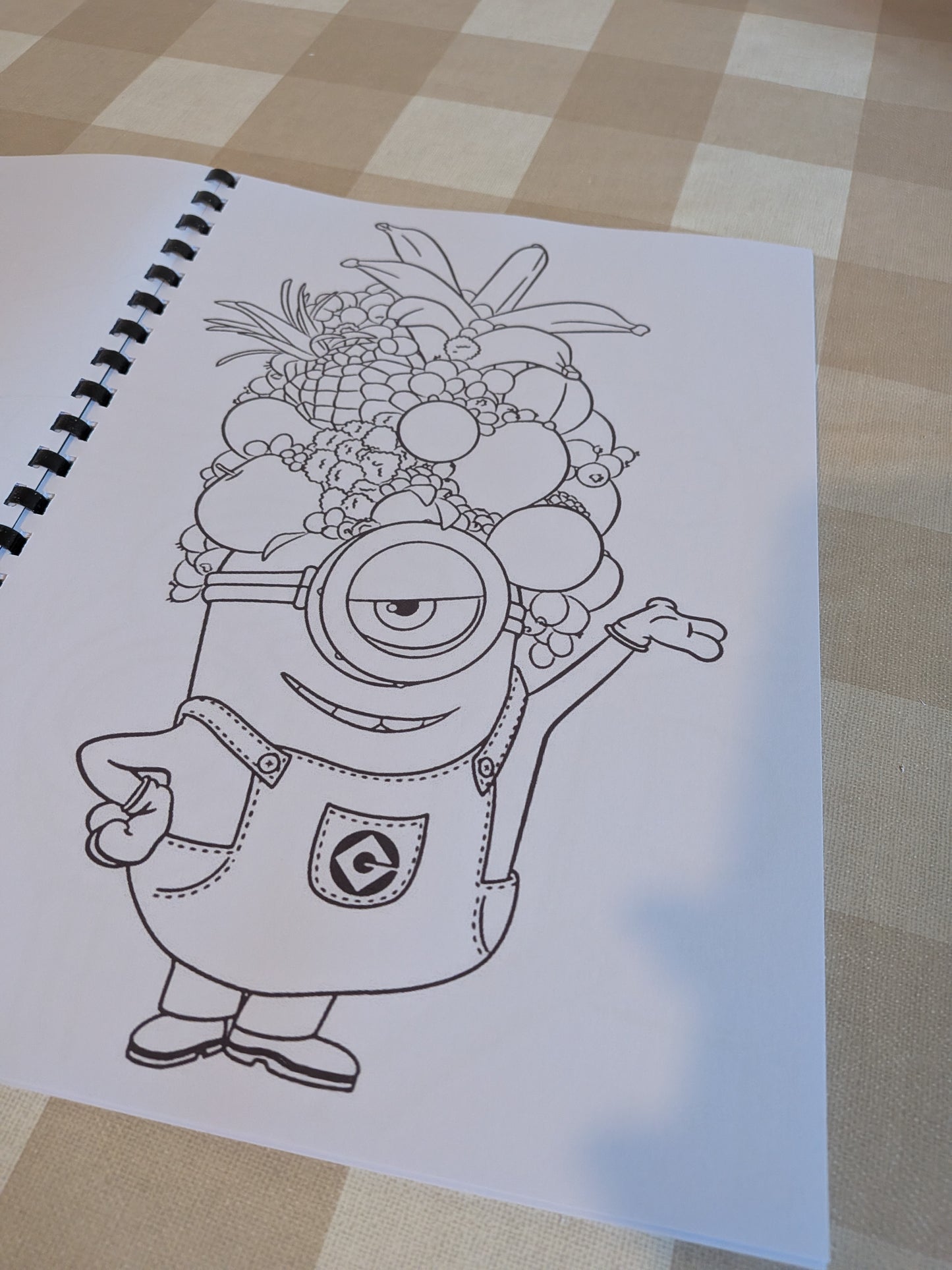 Minions & Monsters Colouring Book | A4 Colouring Book
