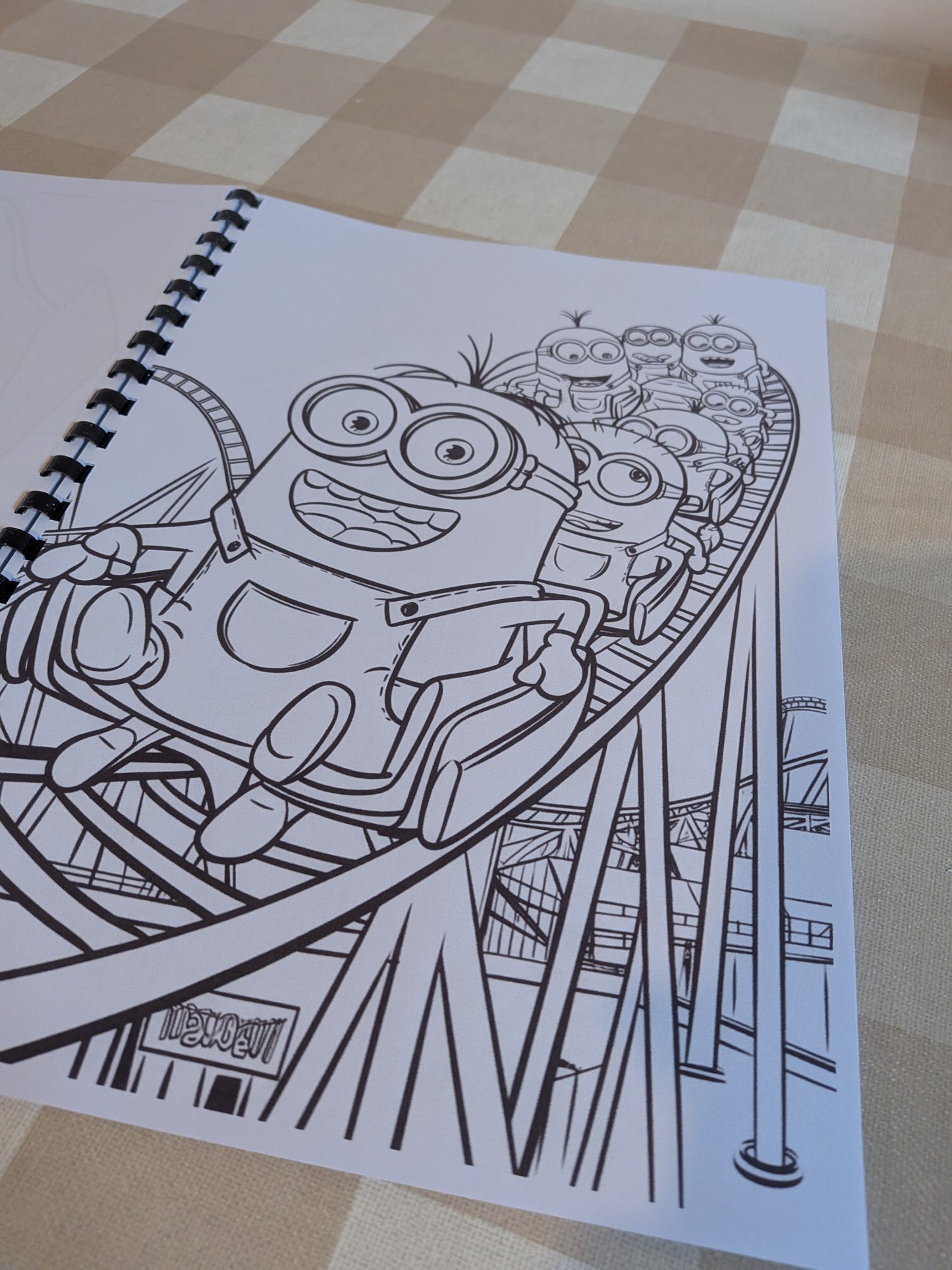 Minions & Monsters Colouring Book | A4 Colouring Book