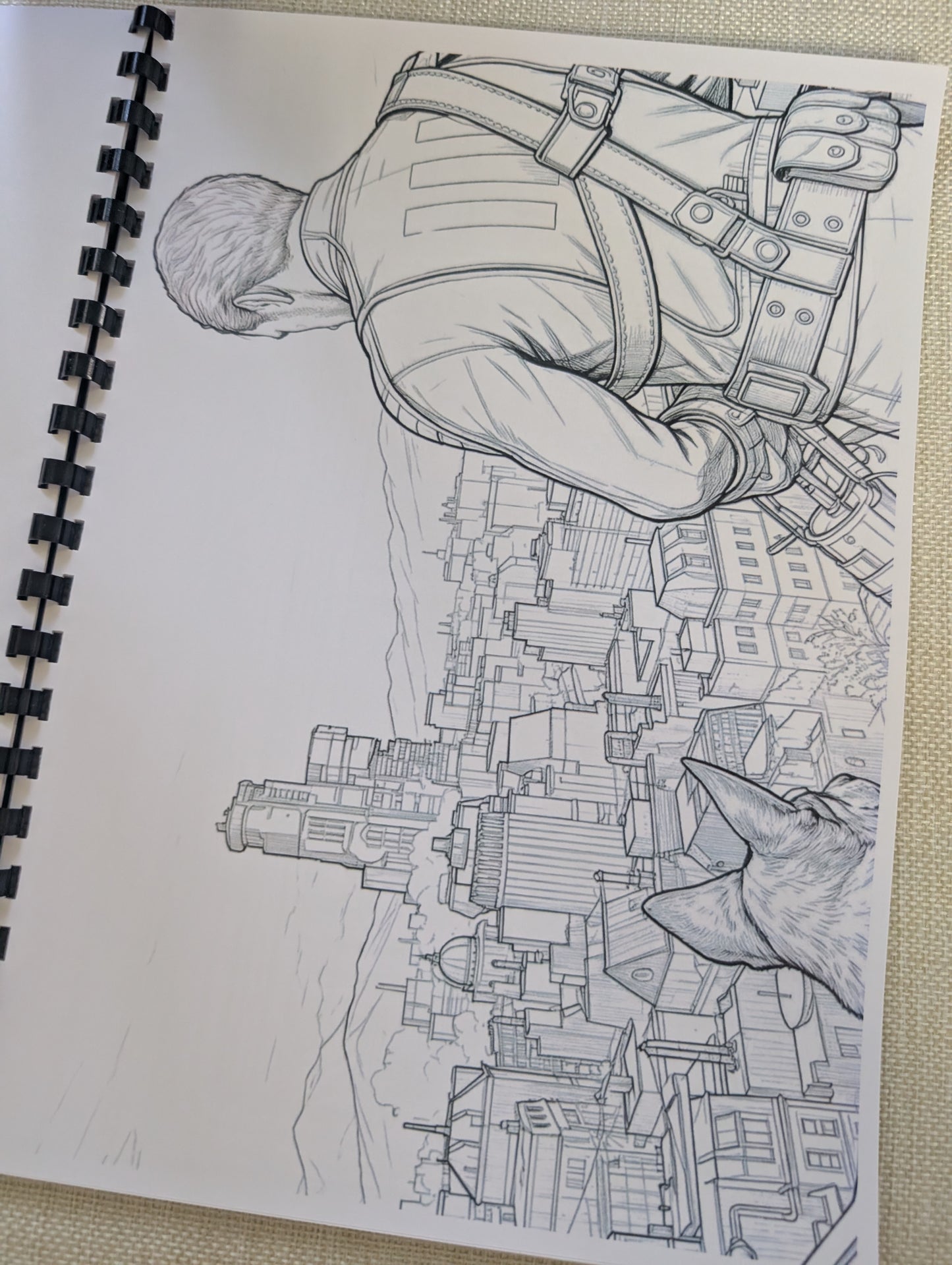 Fallout Inspired Colouring Book