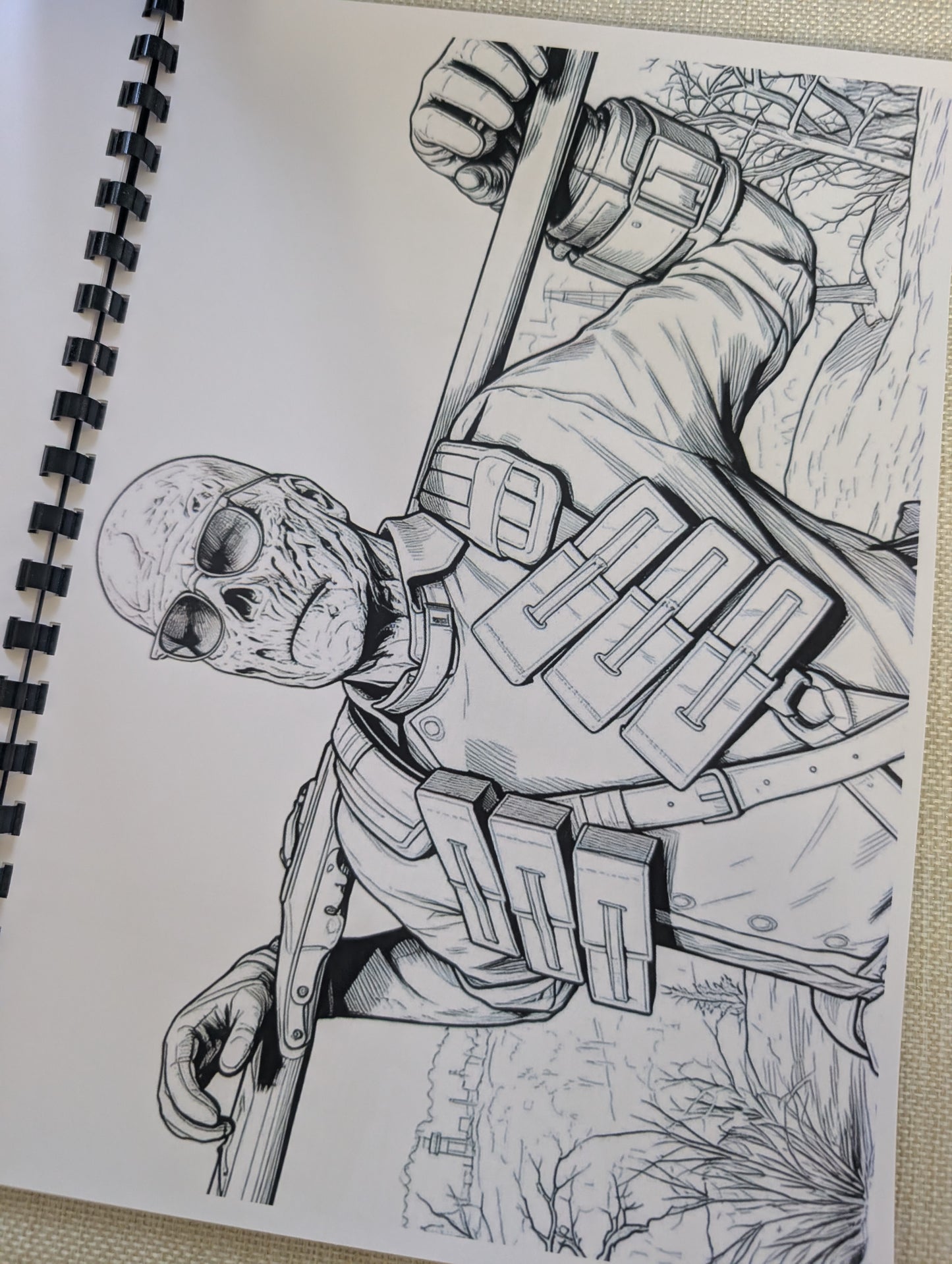 Fallout Inspired Colouring Book