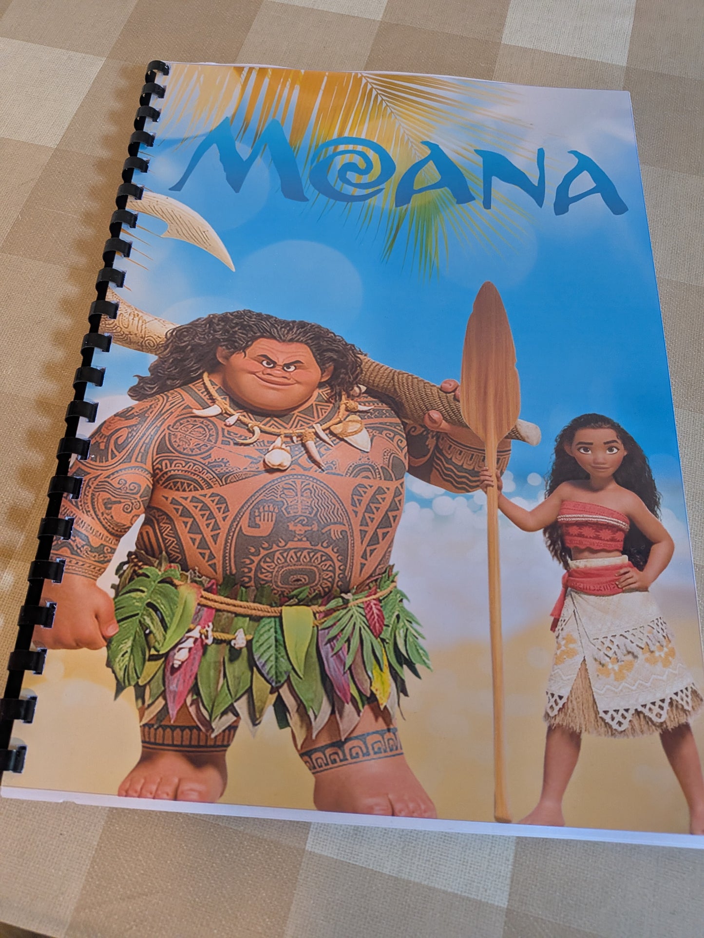 Moana Inspired Colouring Book
