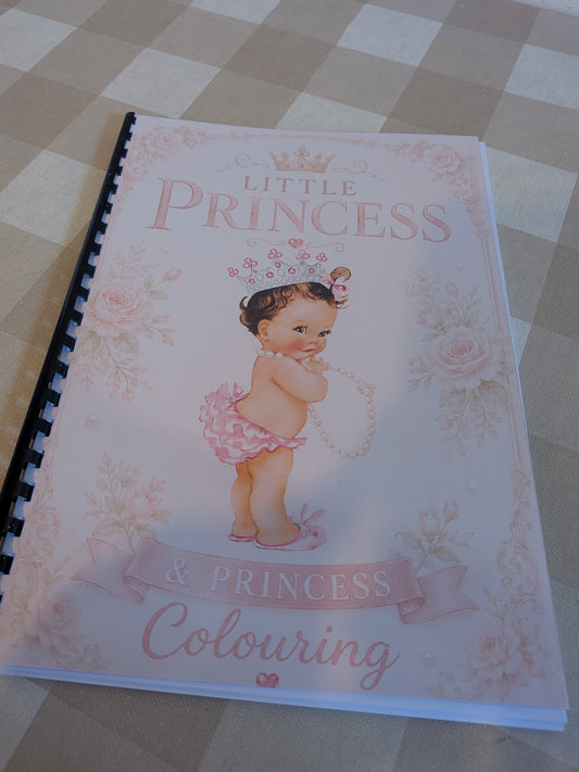 Little Princess & Prince Coloring Book – Vintage Style Baby & Toddler