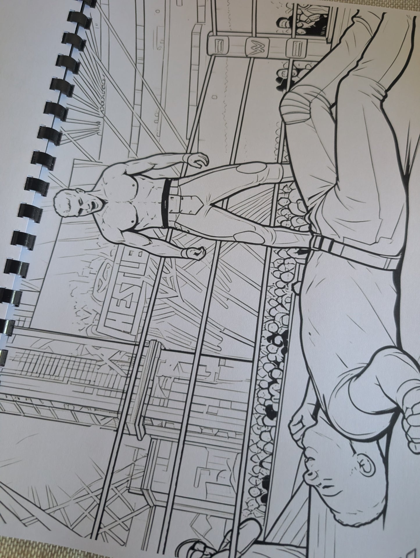 WWE Colouring Book Volume 2 – NEW A4 Printed Wrestling Inspired Colouring Book
