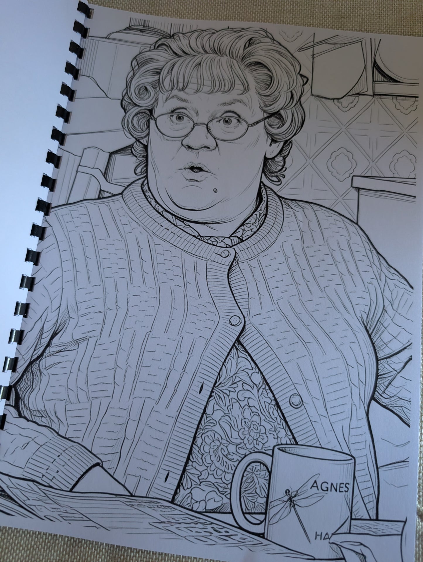 Mrs Brown’s Boys Colouring Book – Funny Comedy Inspired Colouring Pages