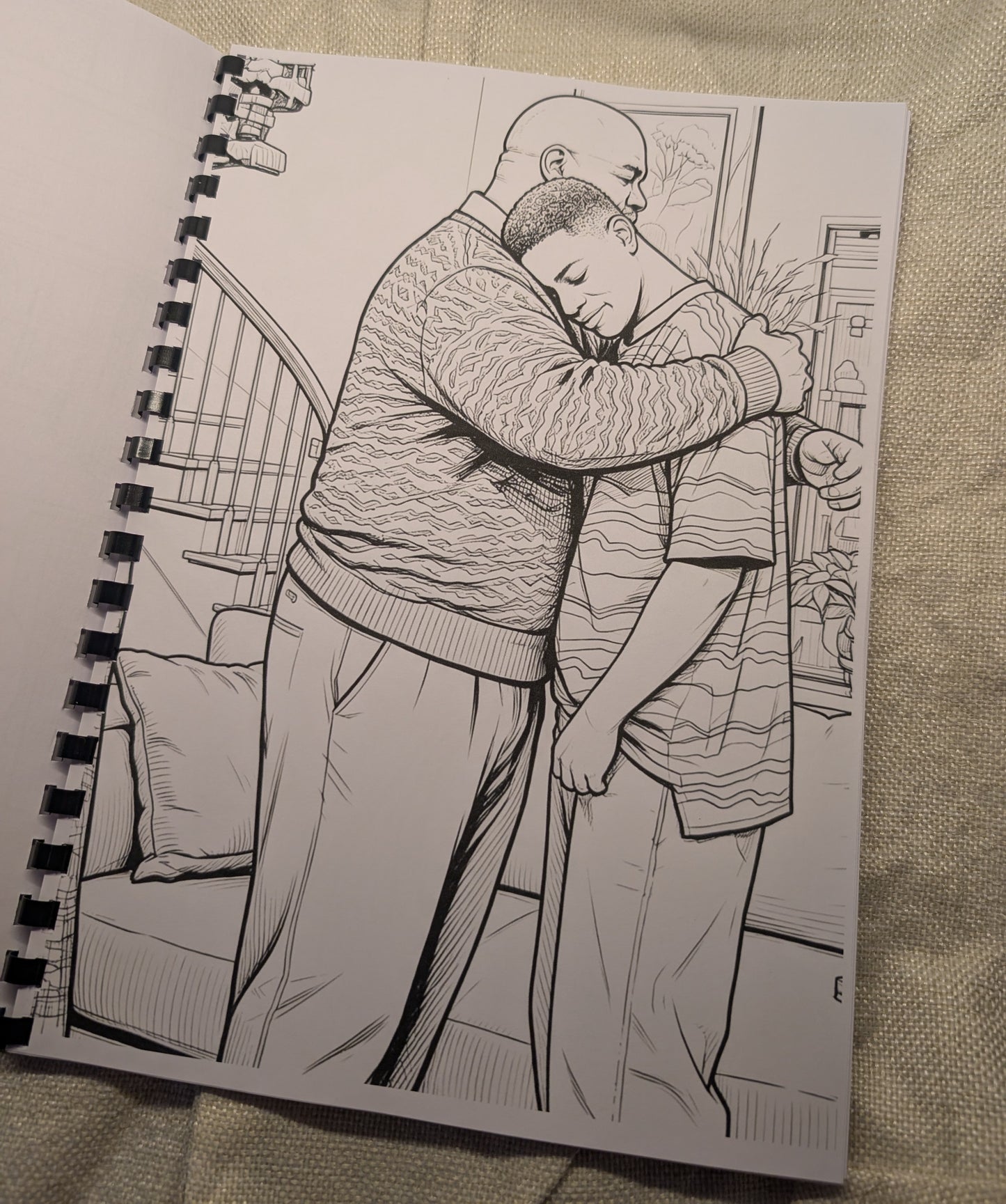 Fresh Prince of Bel-Air Colouring Book – A4 Printed 90s TV Inspired Colouring Book