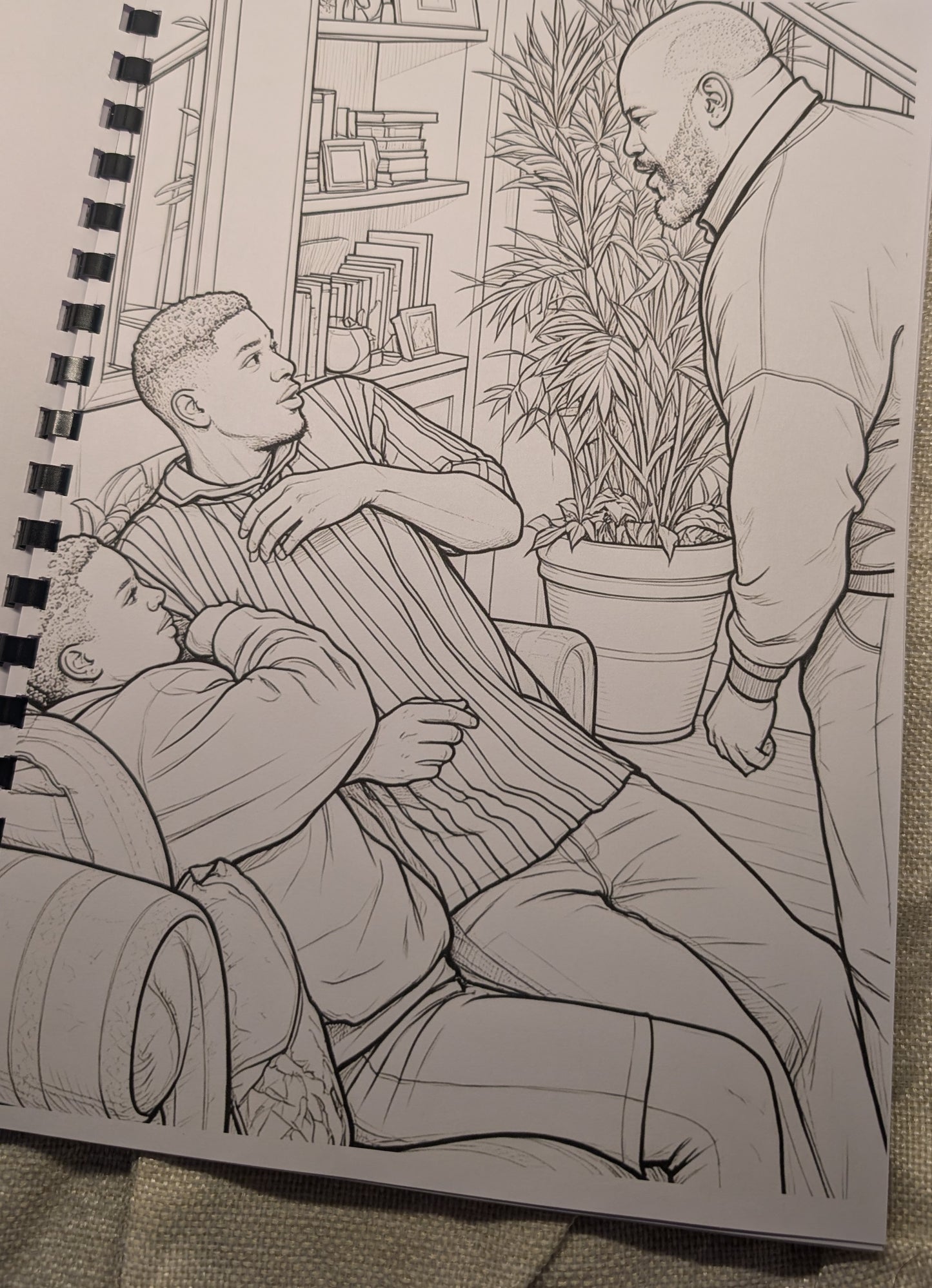 Fresh Prince of Bel-Air Colouring Book – A4 Printed 90s TV Inspired Colouring Book