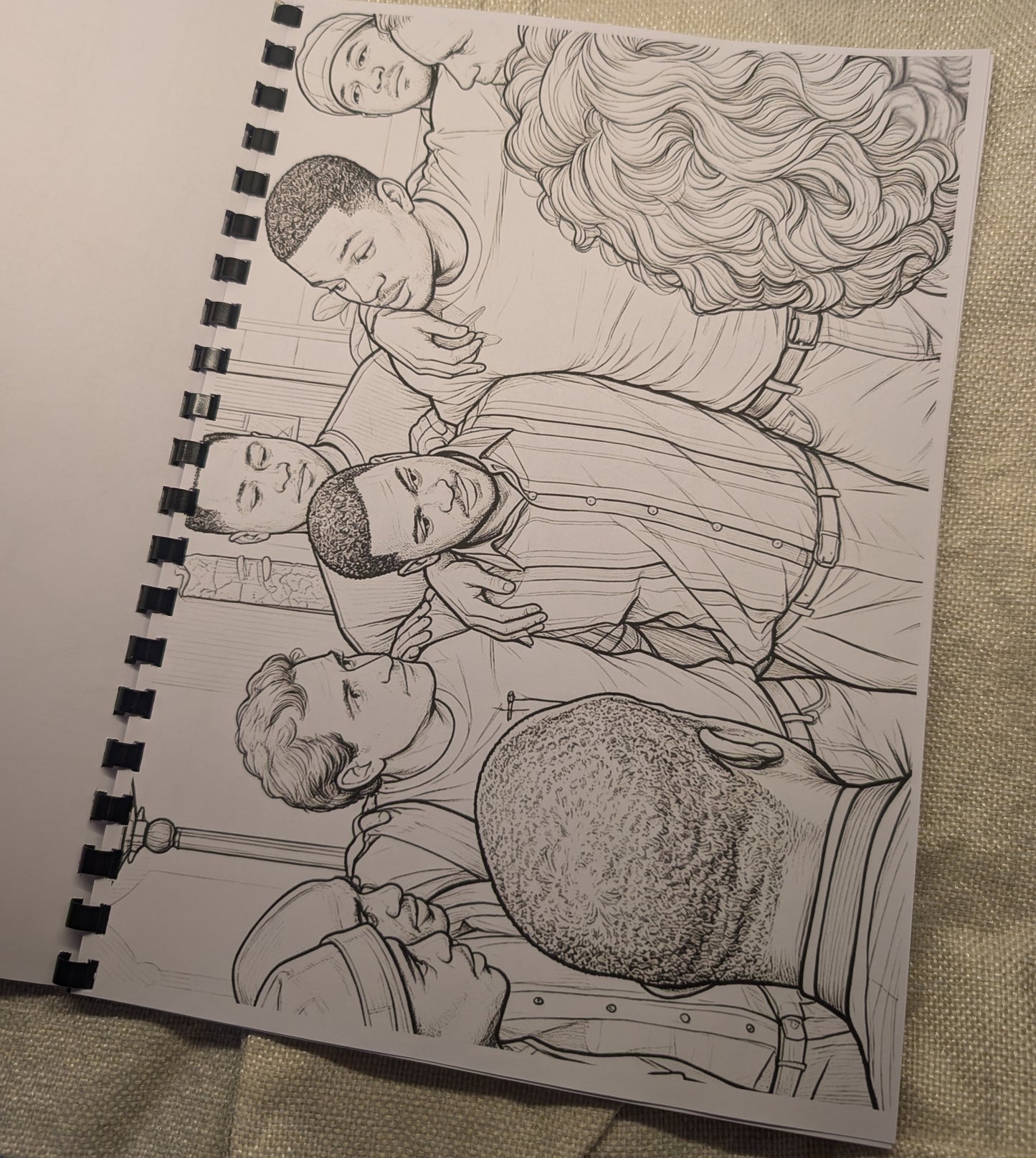 Fresh Prince of Bel-Air Colouring Book – A4 Printed 90s TV Inspired Colouring Book