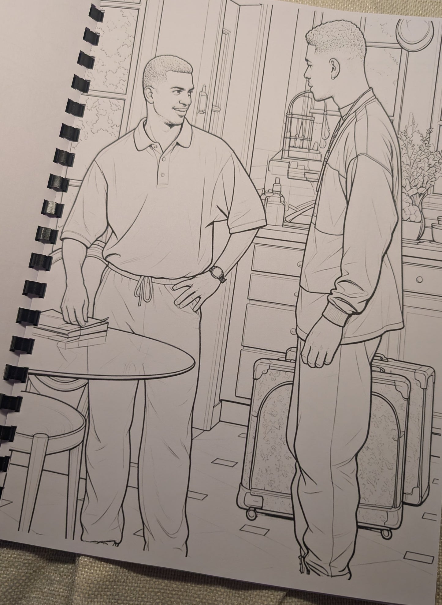 Fresh Prince of Bel-Air Colouring Book – A4 Printed 90s TV Inspired Colouring Book