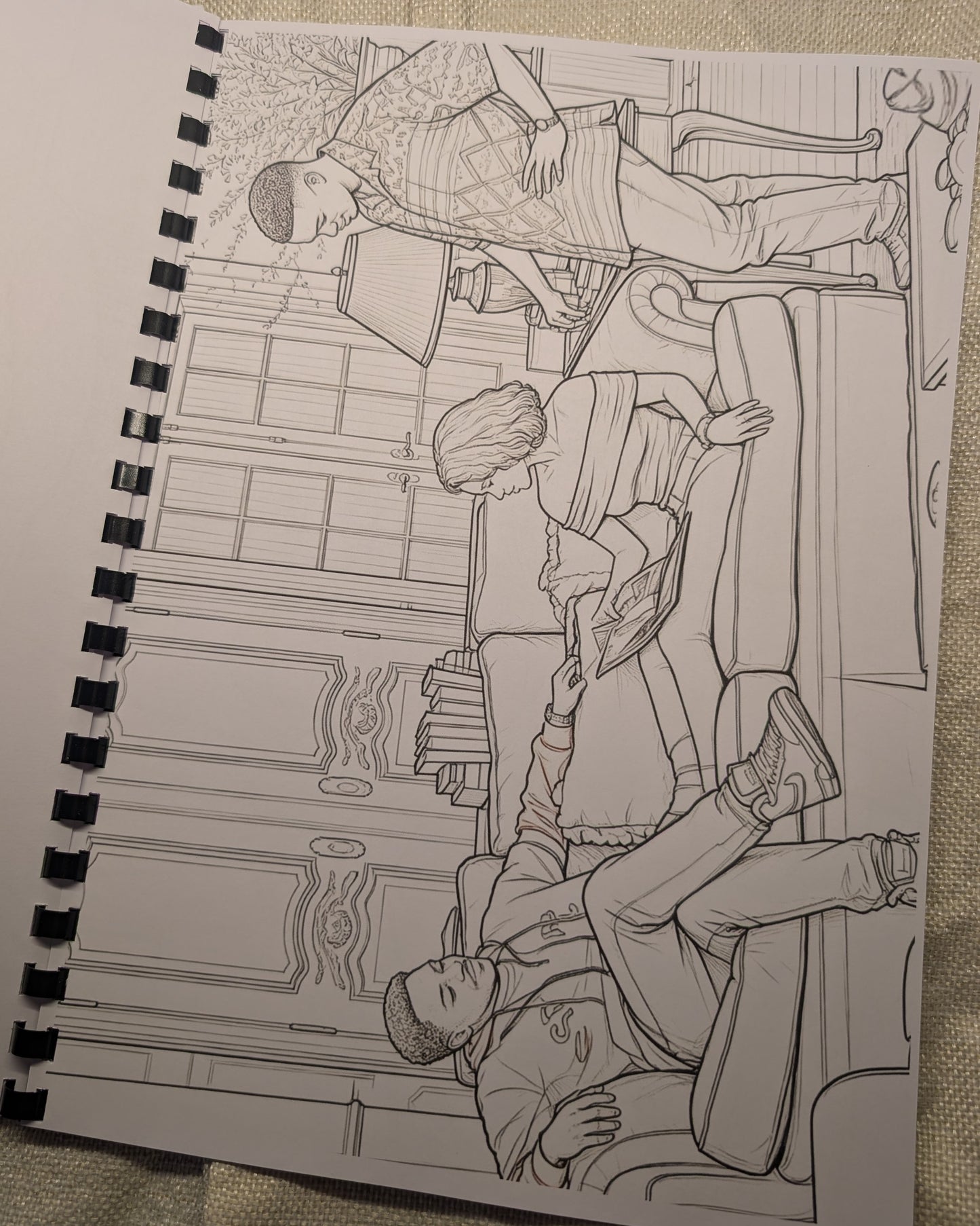 Fresh Prince of Bel-Air Colouring Book – A4 Printed 90s TV Inspired Colouring Book