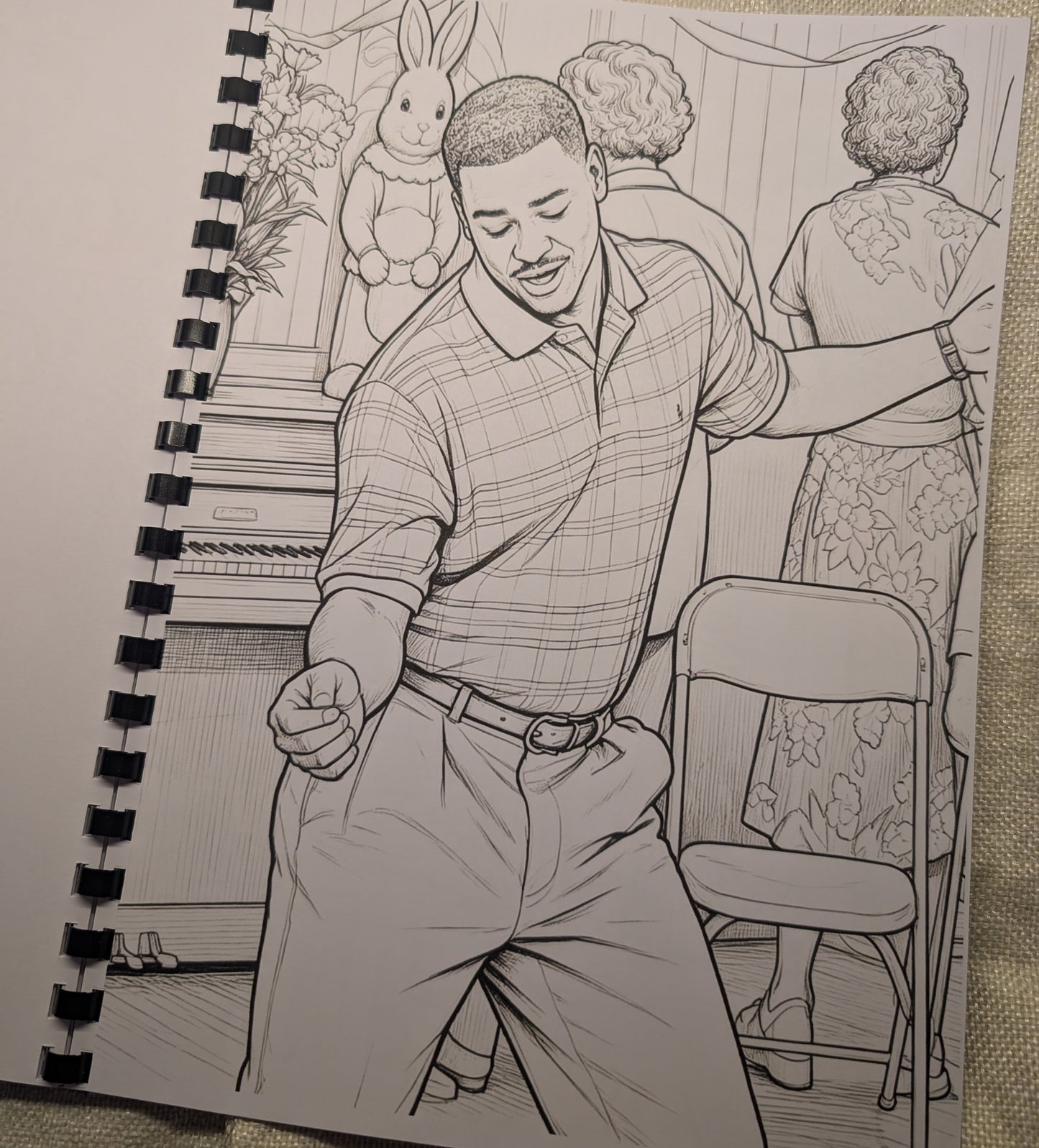 Fresh Prince of Bel-Air Colouring Book – A4 Printed 90s TV Inspired Colouring Book