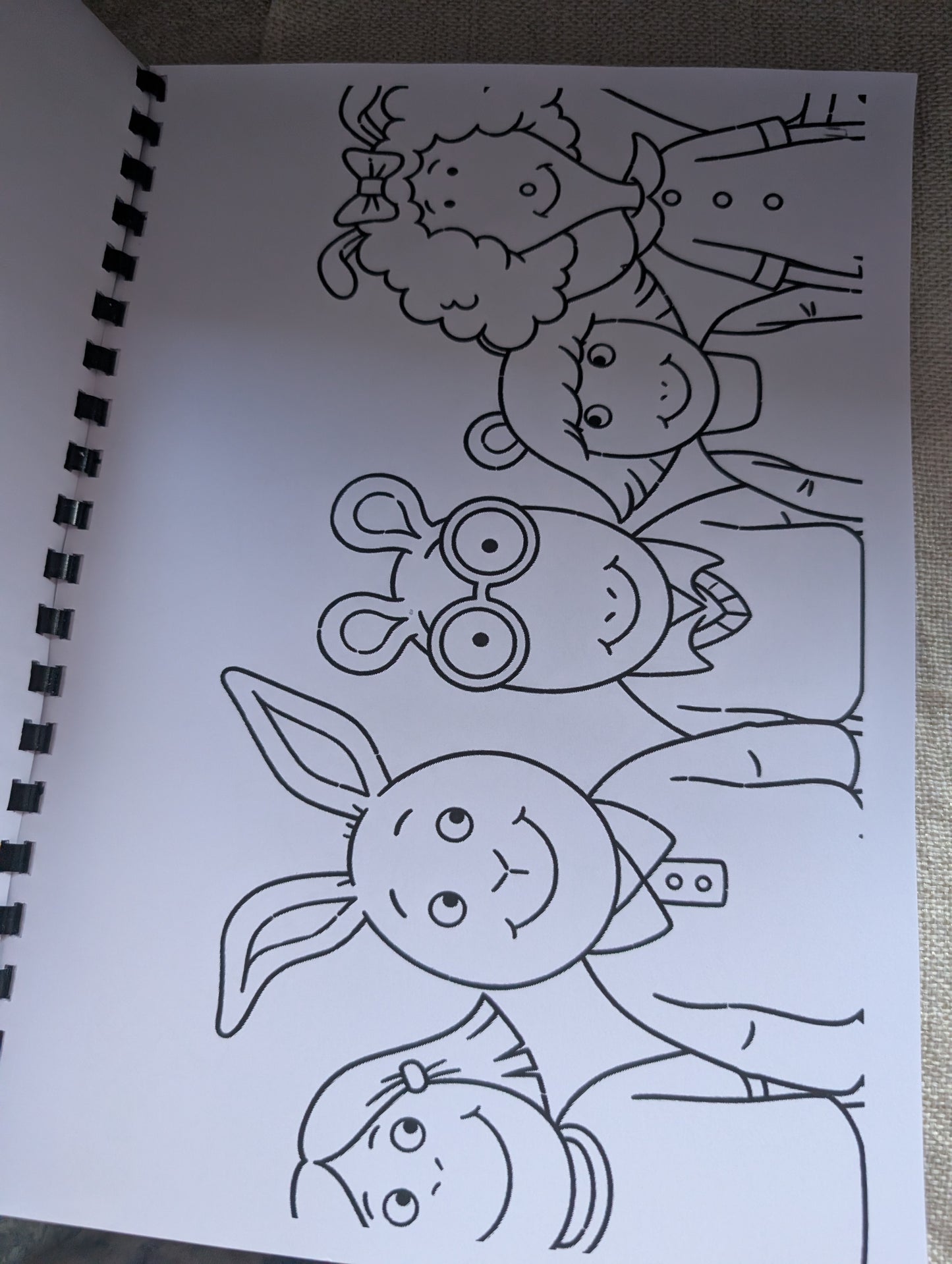 Arthur Inspired Colouring Book | 90s TV Nostalgia | Physical Colouring Book