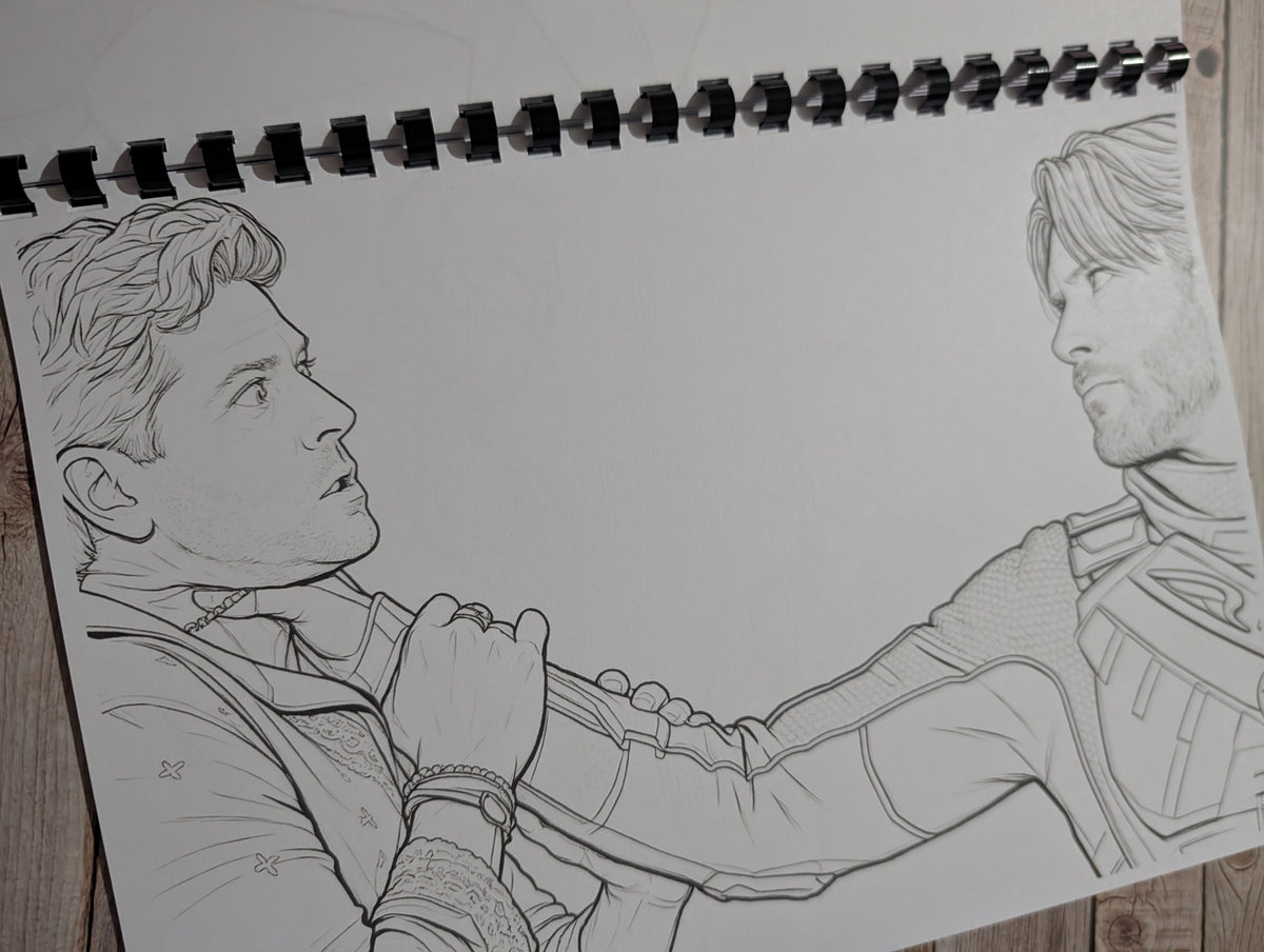 The Boys Colouring Book | Superhero TV Series Inspired Adult Colouring Book