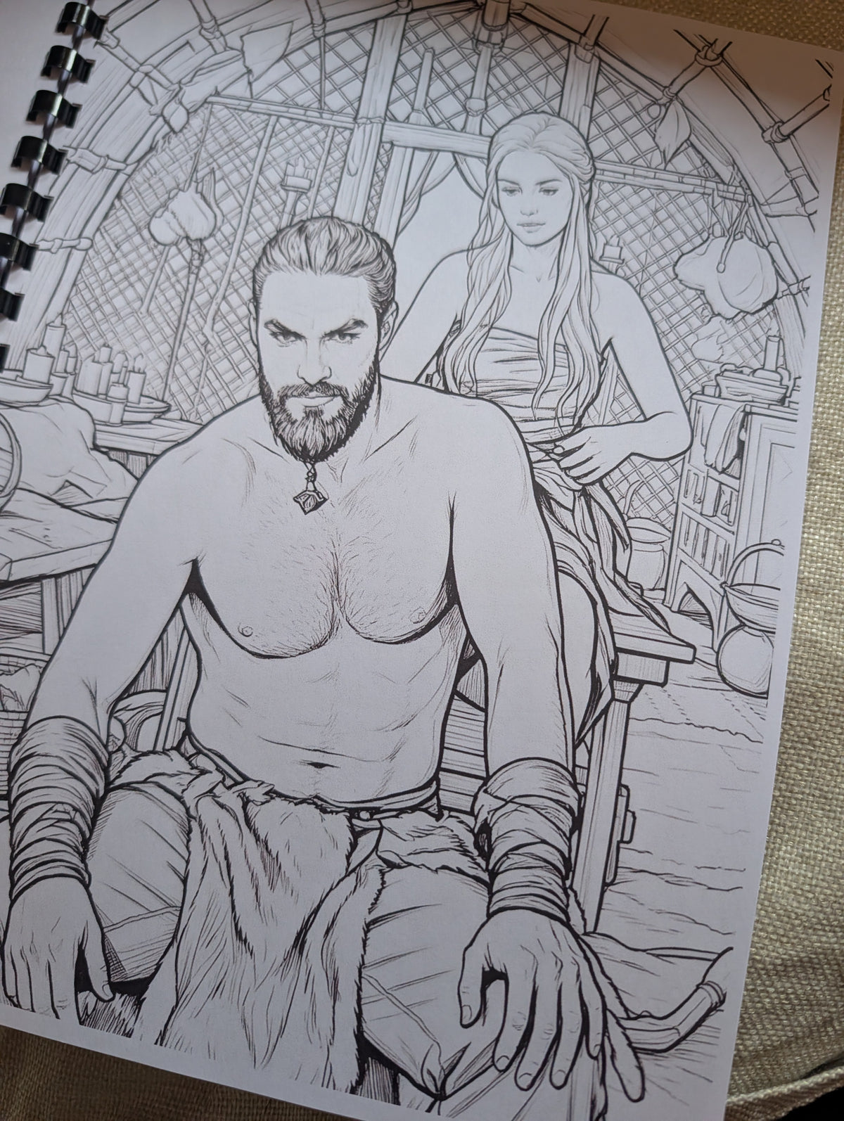 Game of Thrones Colouring Book | Fantasy TV Inspired Adult Colouring Book