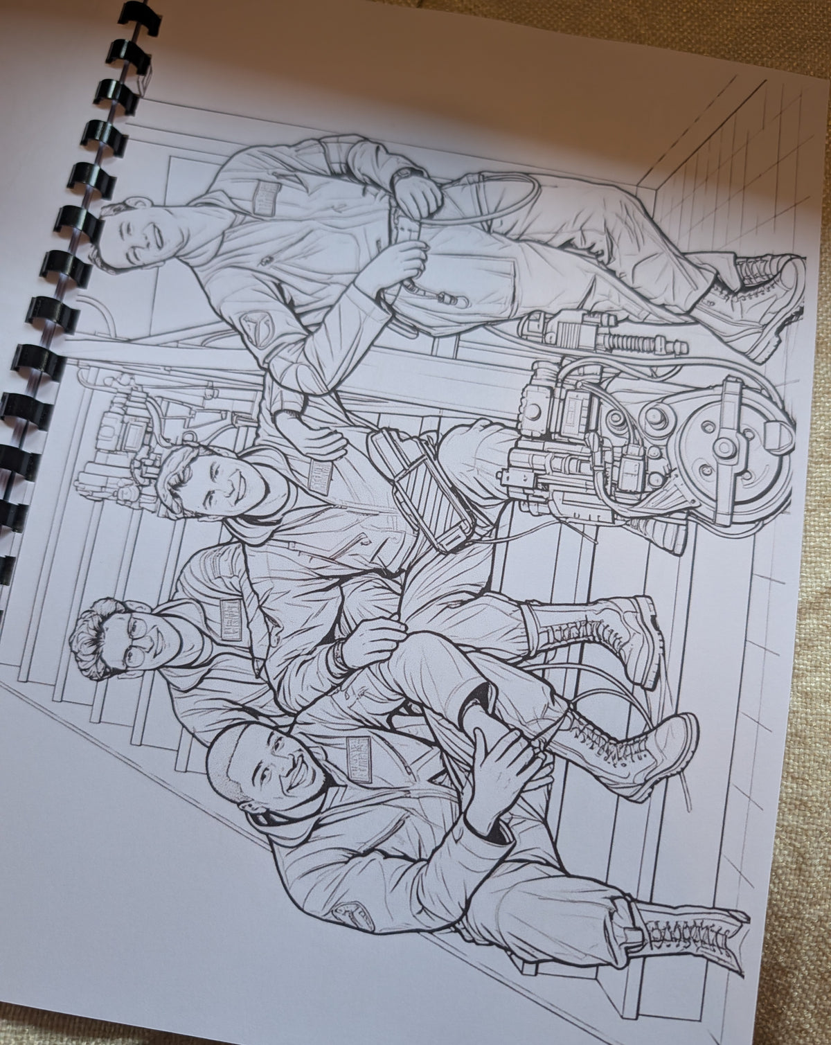 Ghostbusters Colouring Book | Classic Movie Inspired Adult Colouring Book