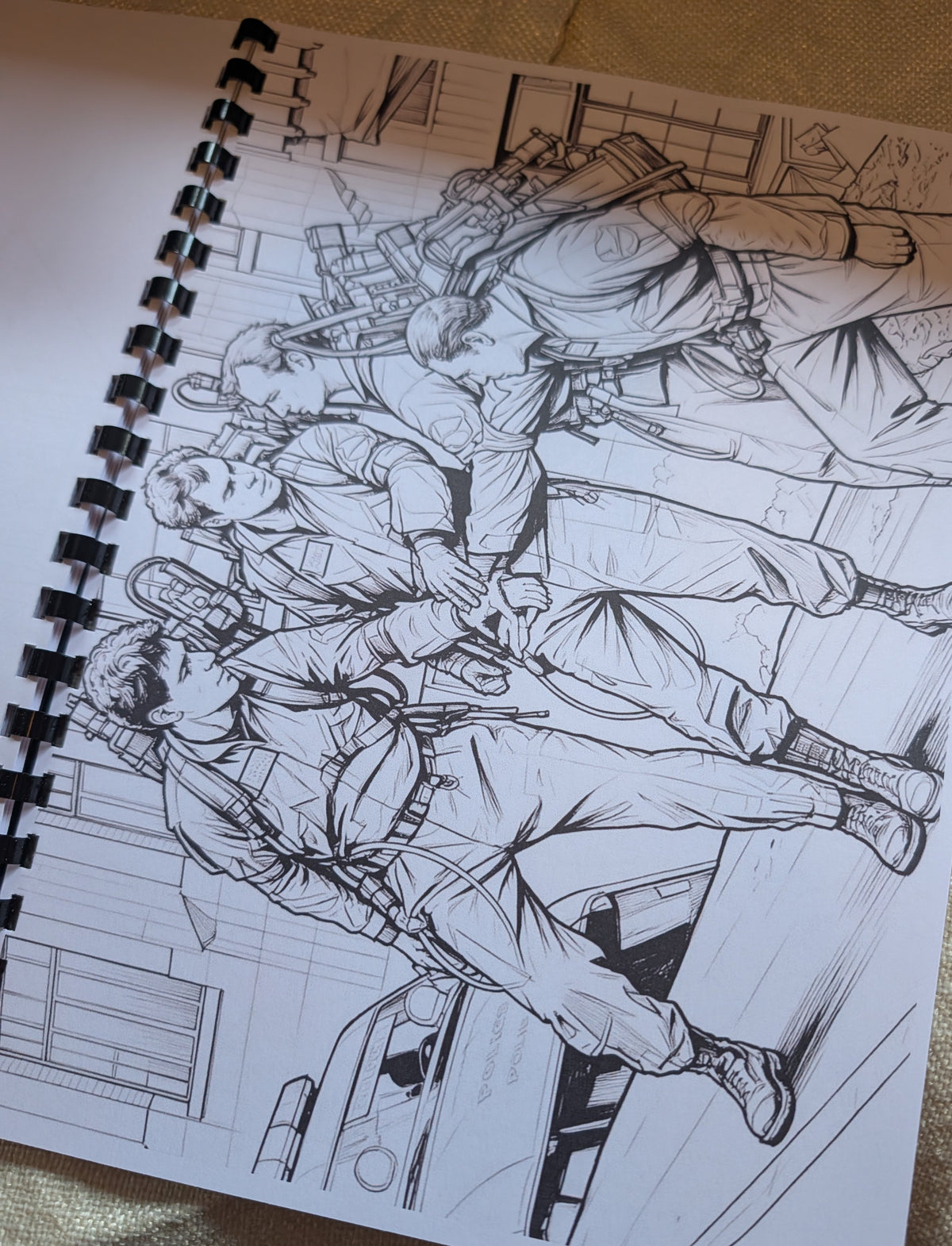 Ghostbusters Colouring Book | Classic Movie Inspired Adult Colouring Book
