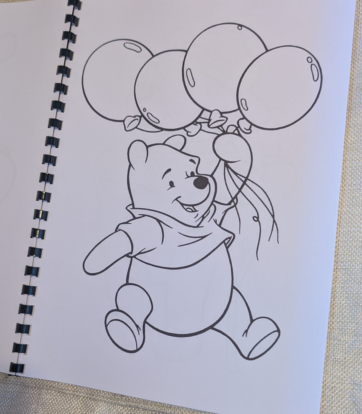 Winnie the Pooh Colouring Book | Classic Pooh Bear Inspired Colouring Book