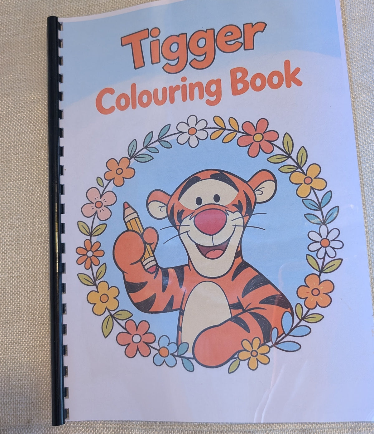 Tigger Colouring Book | Classic Character Inspired A4 Colouring Book
