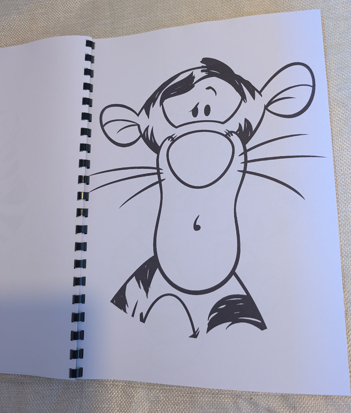 Tigger Colouring Book | Classic Character Inspired A4 Colouring Book